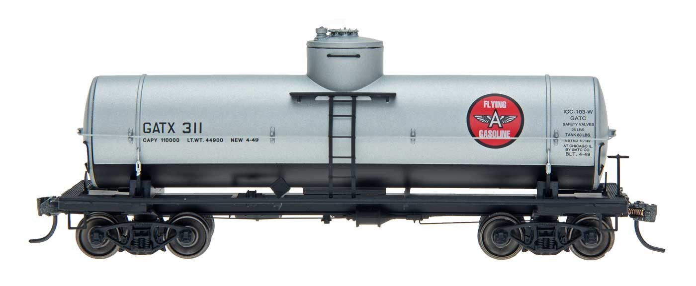 Red Caboose: GATX #314 Flying “A” 10,000 Gallon Tank Car / New Old Stock