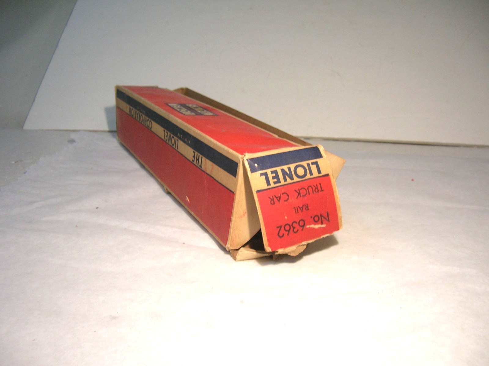 Vintage Lionel Postwar 6362 O Gauge Rail Truck Car #636255 with Box !
