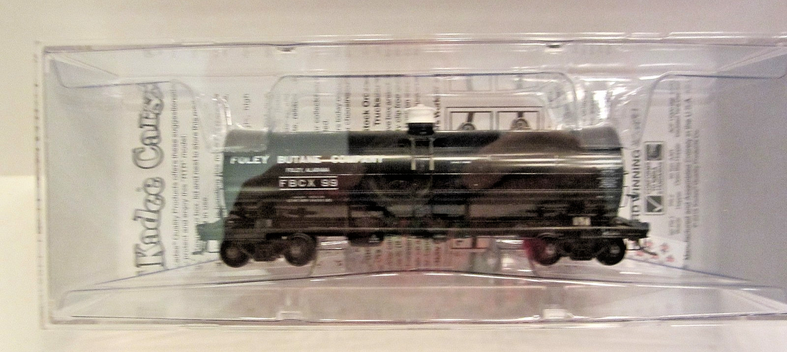 KADEE – 9009 – ACF 11K Gal Tank Car – Foley Butane Co. – FBCX #99 – HO – NIB