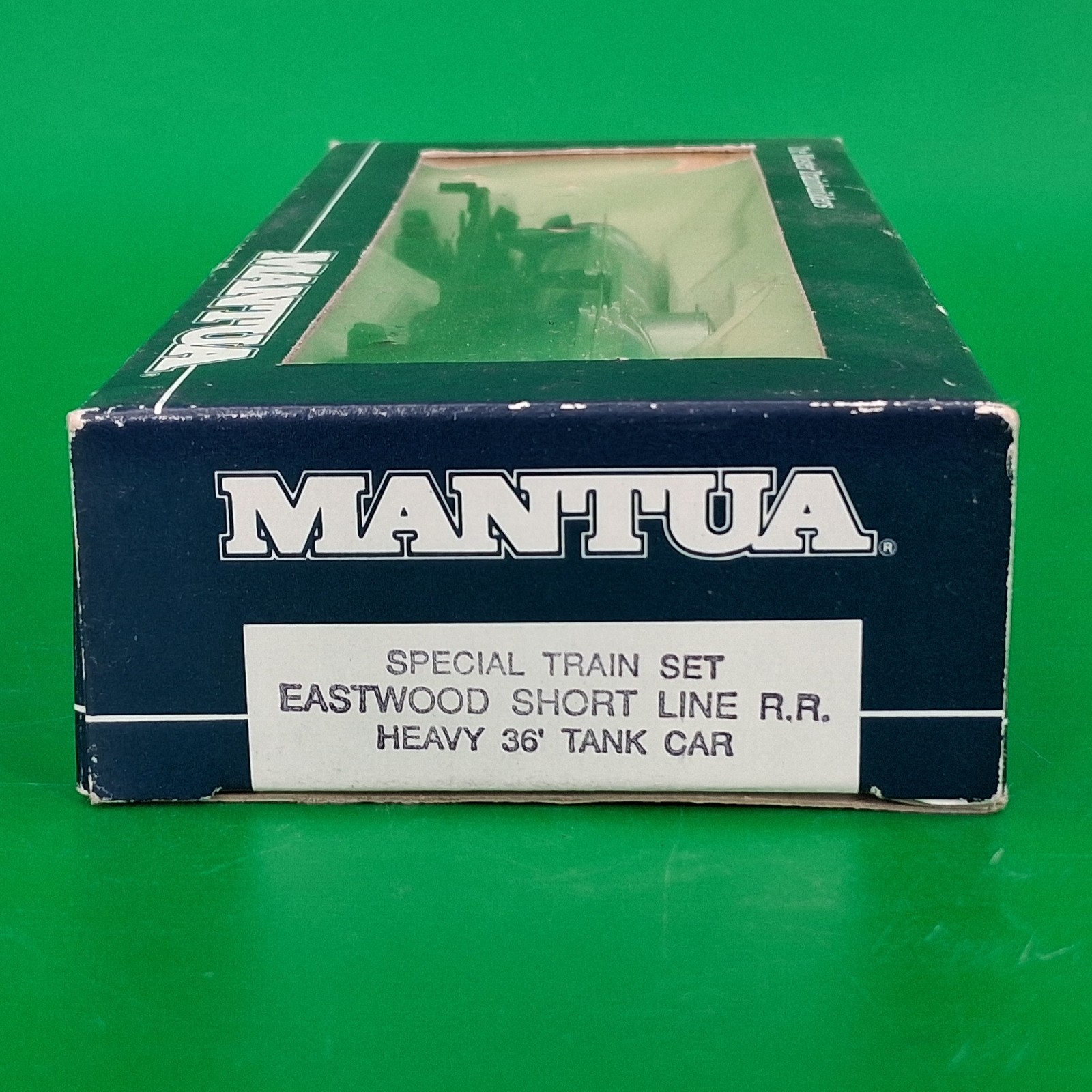 Mantua HO Gauge # 1256 STAINLESS STEEL TANK CAR EASTWOOD SHORT LINE in OB