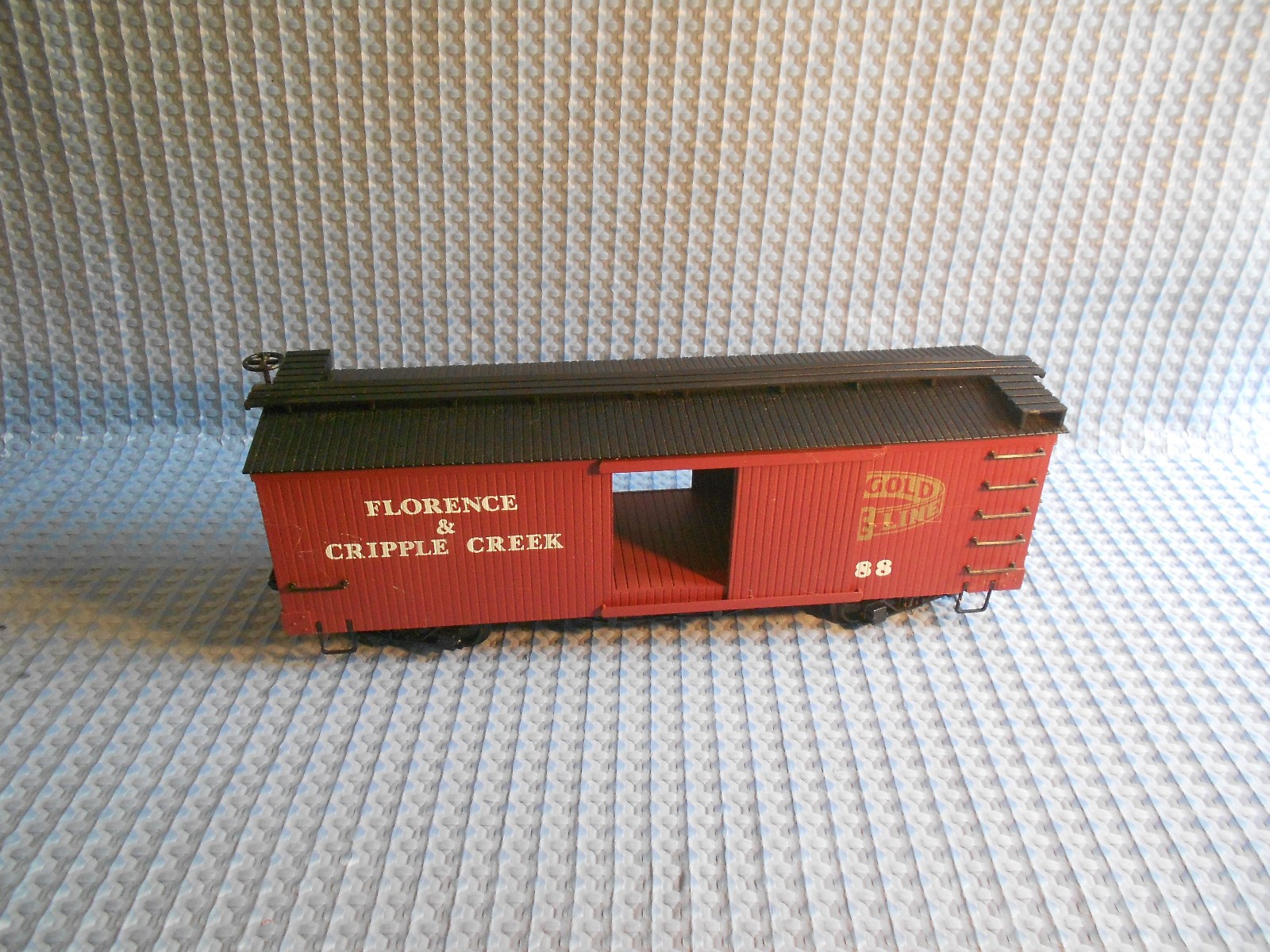 BACHMANN FLORENCE & CRIPPLE CREEK THE GOLD BELT LINE #588 G Scale Box Car #588