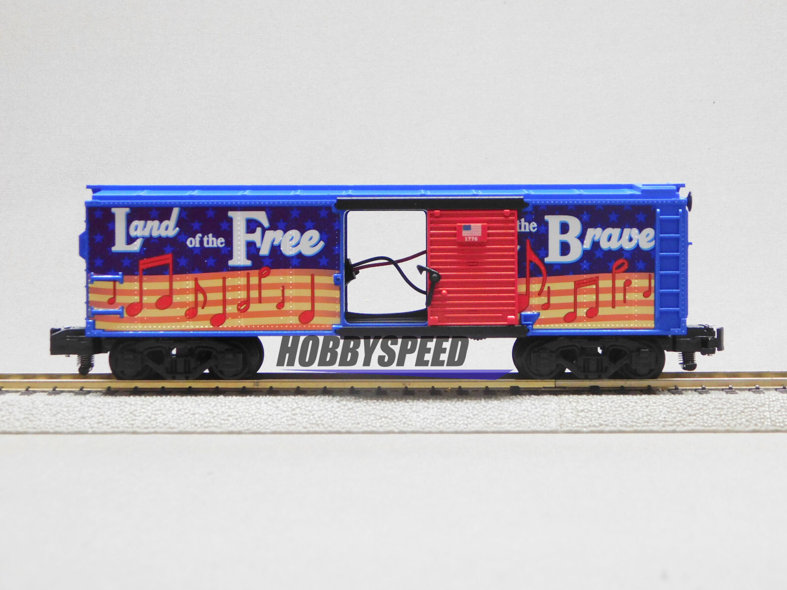 LIONEL AMERICAN FLYER PATRIOTIC SOUNDS BOXCAR S GAUGE railroad train 2219150 NEW