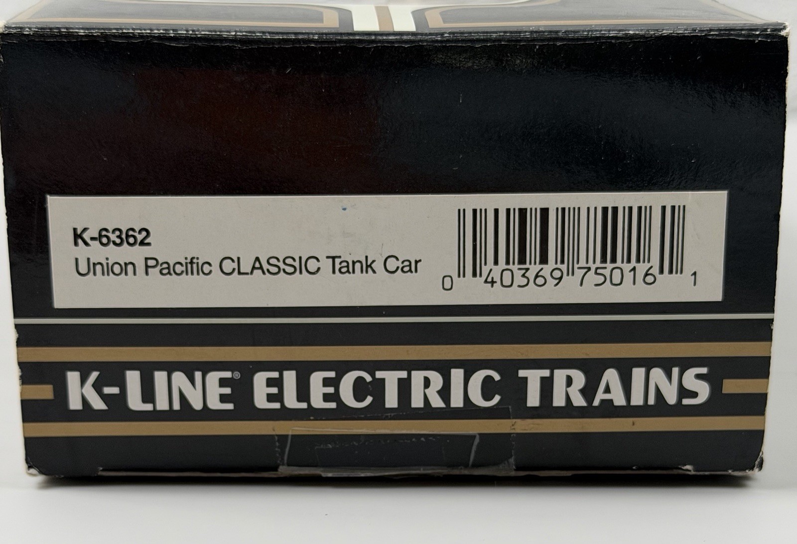 K-Line K-6362 Union Pacific Tank Car UP 6362 1/48 OScale Yellow diecast frame C8