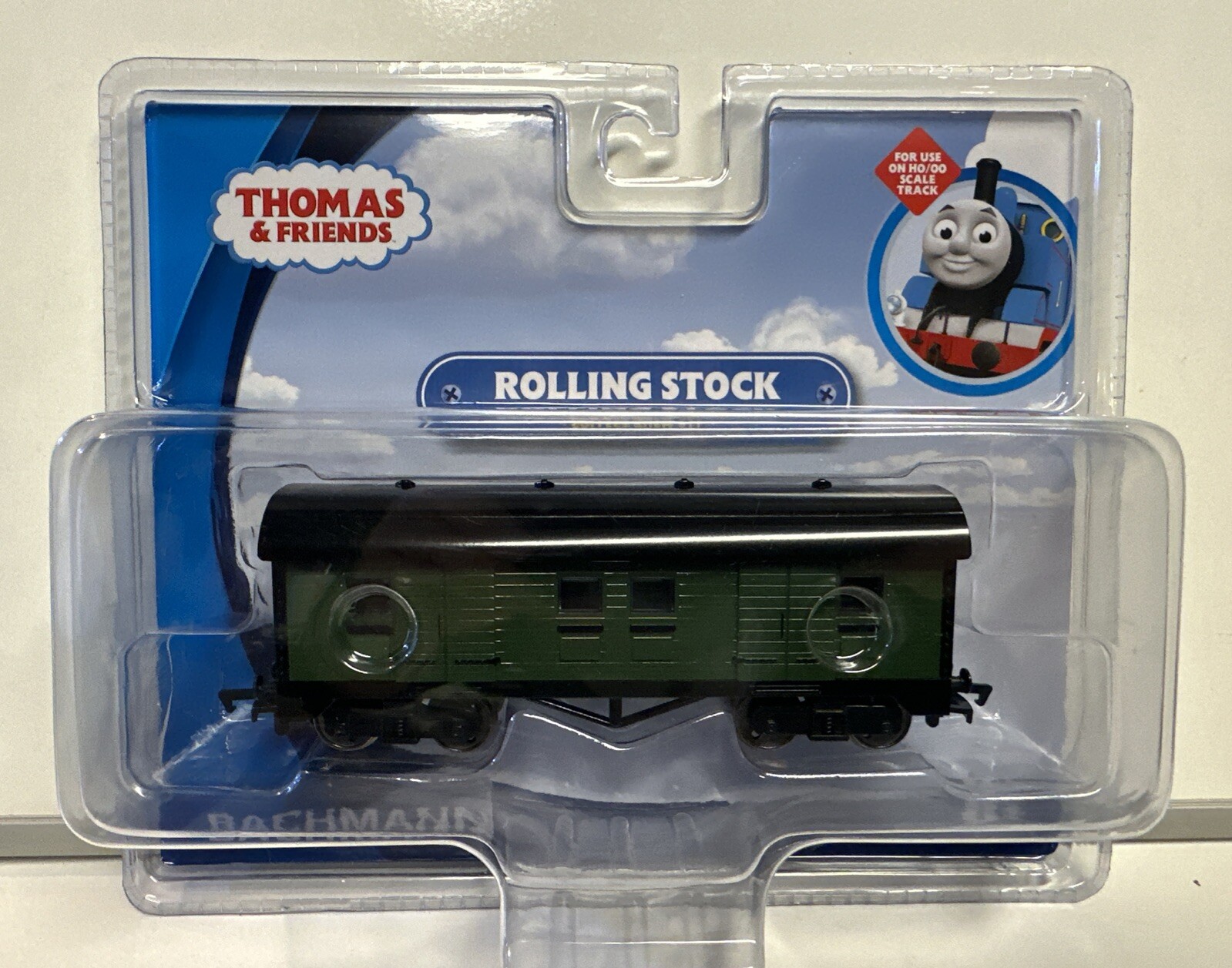 Bachmann HO Scale Thomas & Friends Green Mail Car #77018