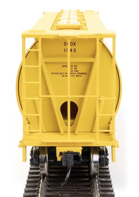Walthers Mainline HO 7863 Scoular Corn SCOX 59′ Cylindrical Hopper Grain Train