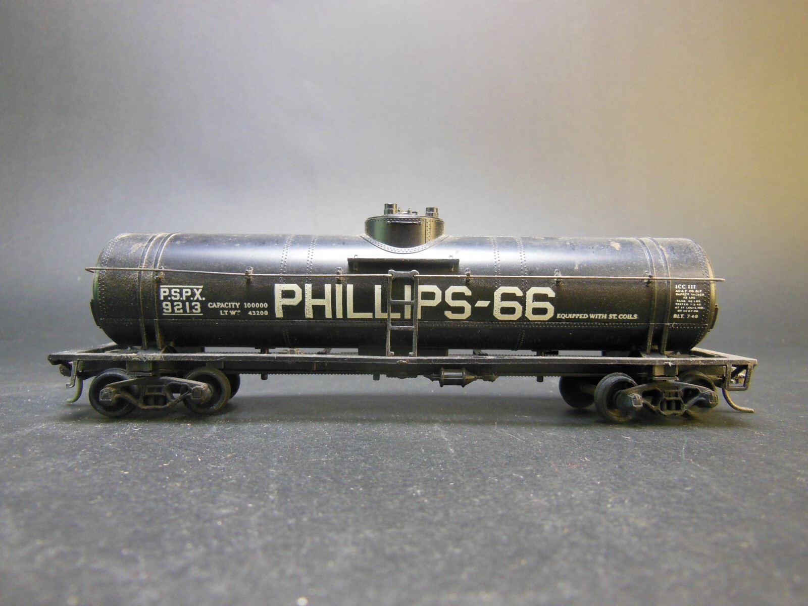 HO SCALE PHILLIPS 66 PSPX 9213 TANK CAR
