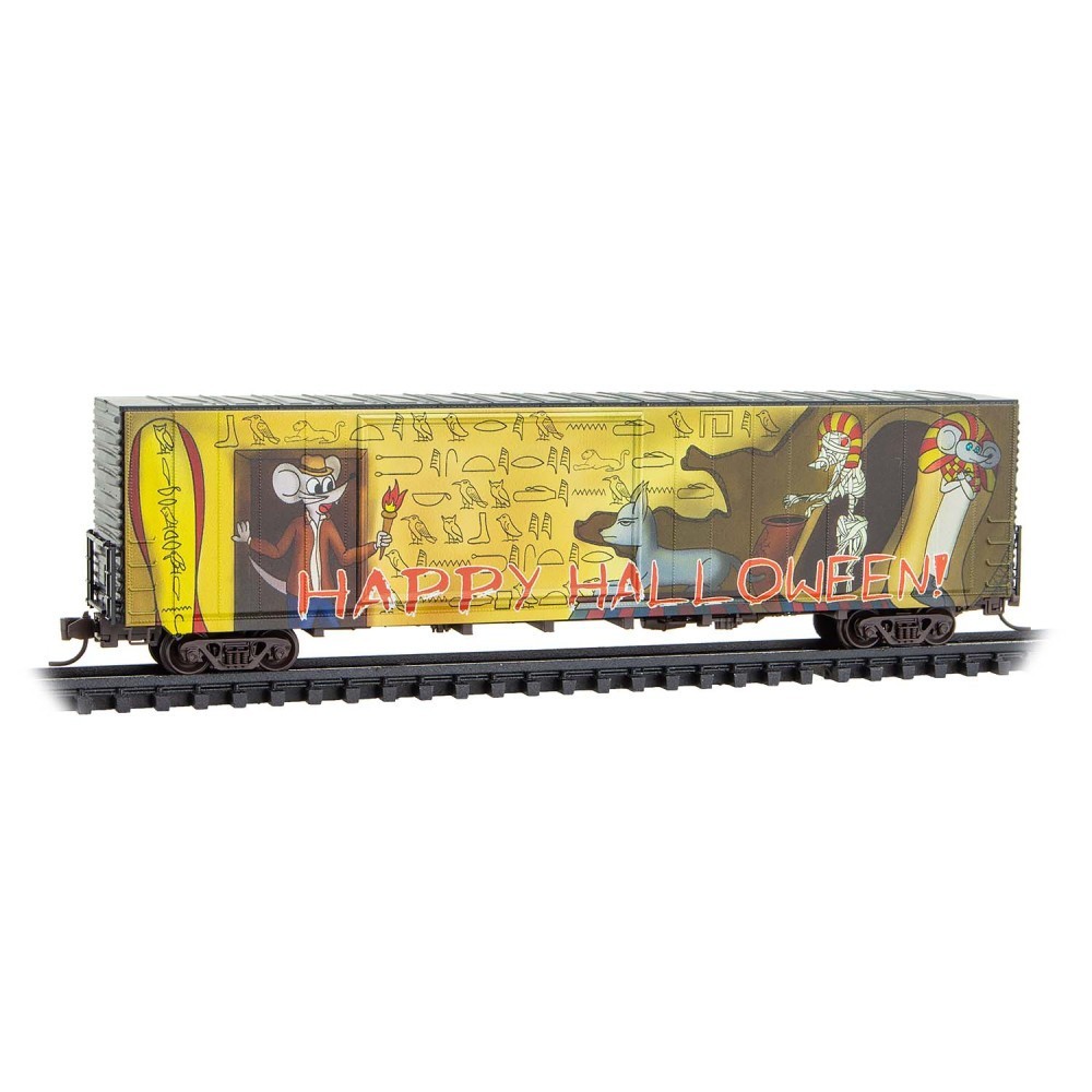 Micro-Trains N 10200853 Micro-Mouse Halloween 2025 60′ Box Car Mummy Tomb