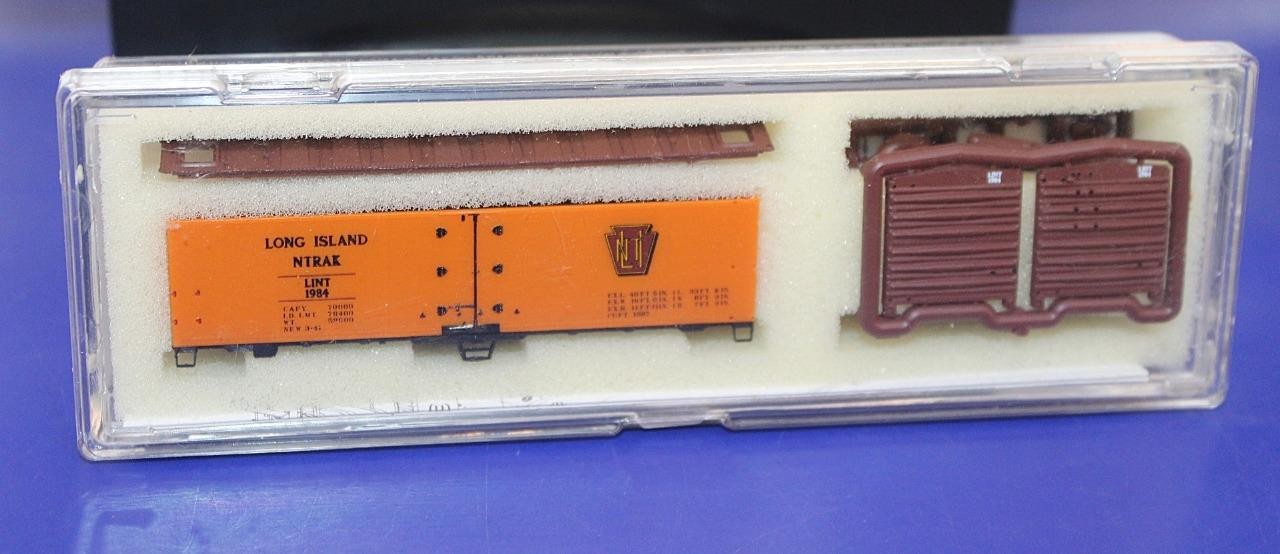 InterMountain N Ntrak Long Island R-40-23 Steel Sided Ice Bunker Car Lint #1984