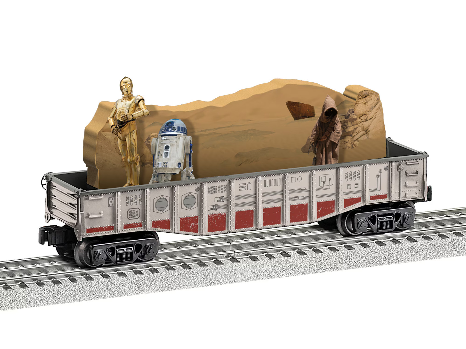 LIONEL 2528310 ” STAR WARS REBEL CHASING GONDOLA ” LIST $149.99, LOT #46337