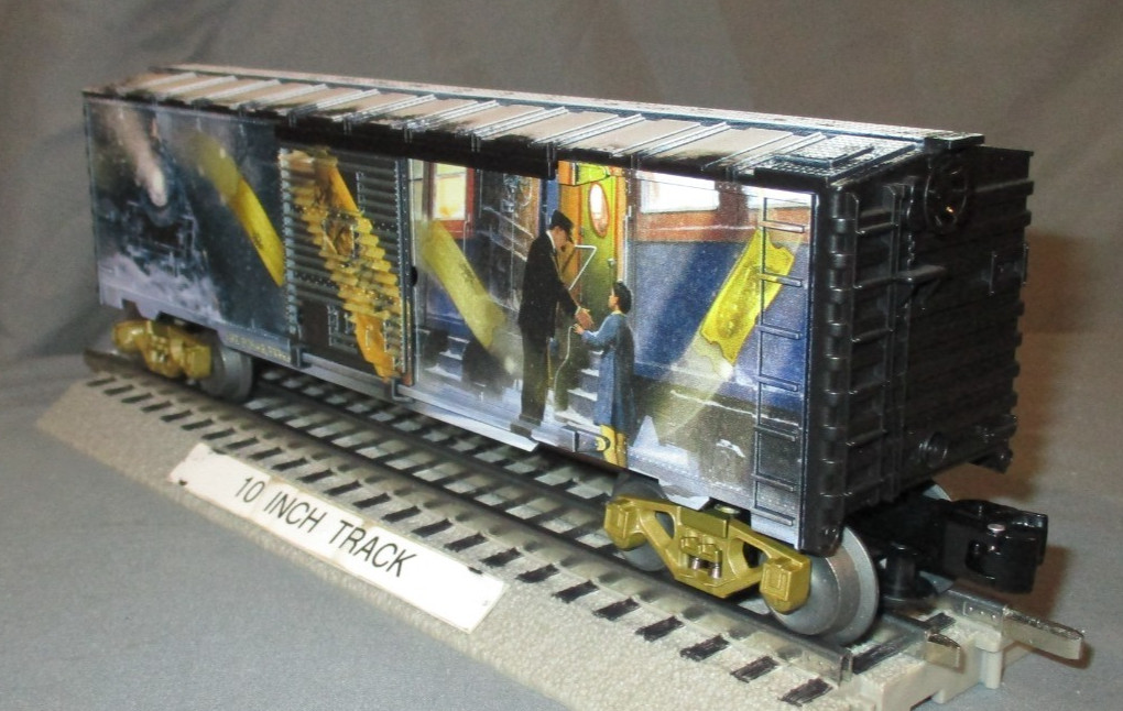 Lionel 83646 Christmas Polar Express Ticket Metal Frame Boxcar O/027 ga. ’16 USA
