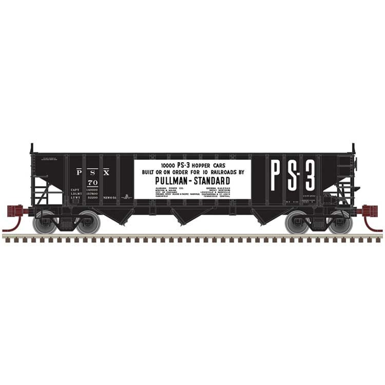 Atlas N Scale ~ Master ~ PS-3 PS-2750 Hopper Pullman Standard PSX #70 ~ 50007015