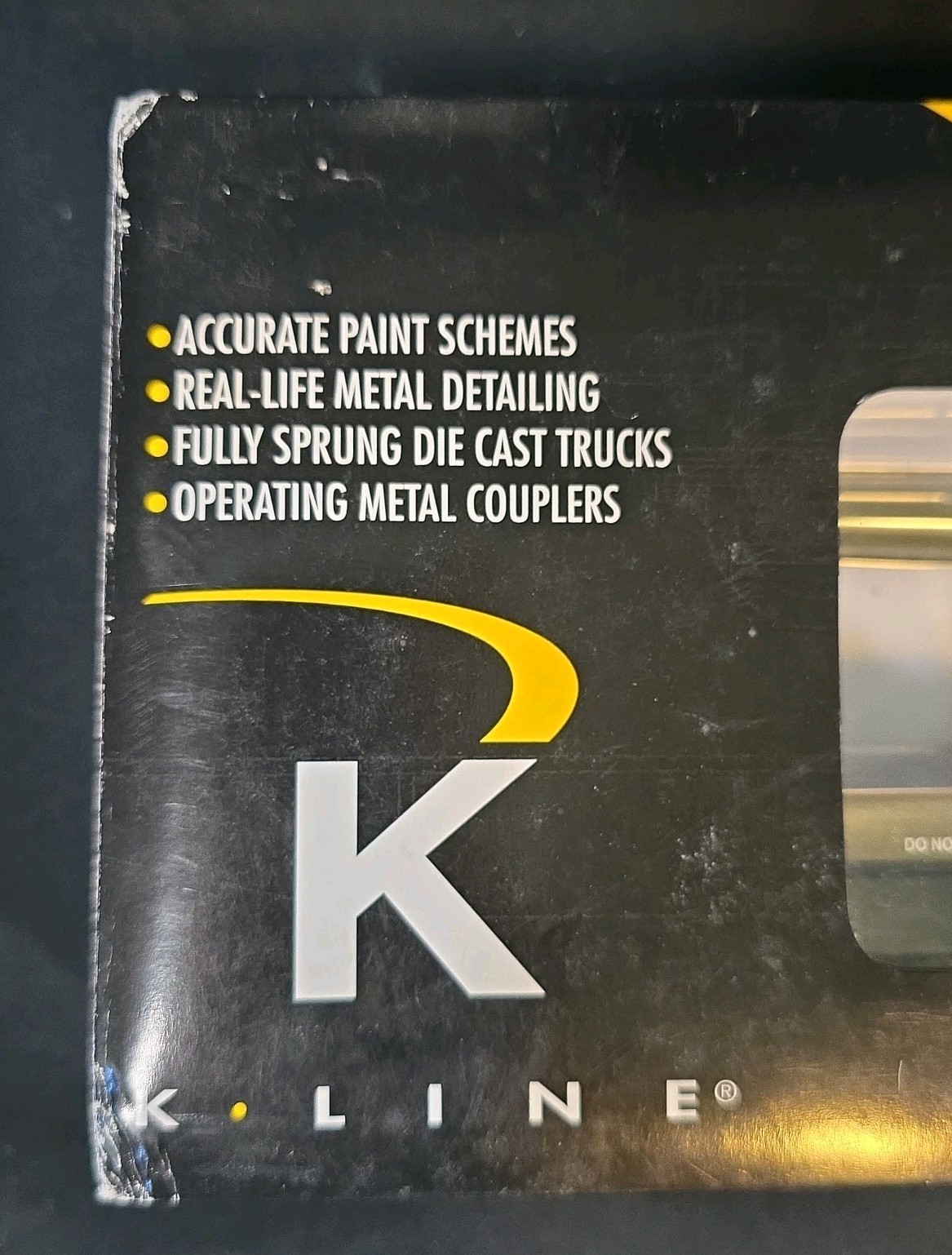 Vintage 1992 K-Line O Scale US Army Cannon Flat Freight Car K662-8011