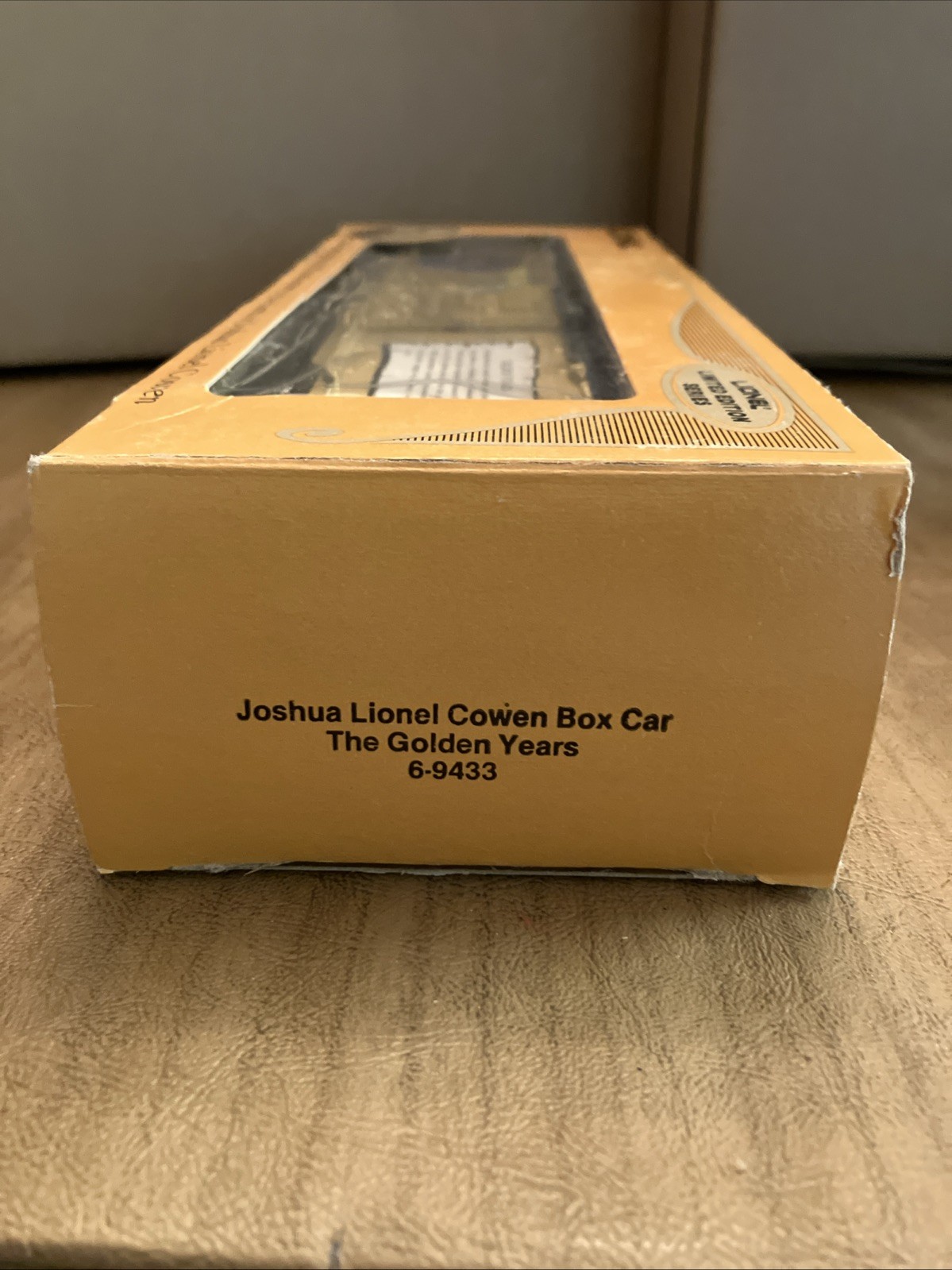 Lionel Ltd Ed Series 6-9433 Joshua Lionel Cowen Golden Years Box Car