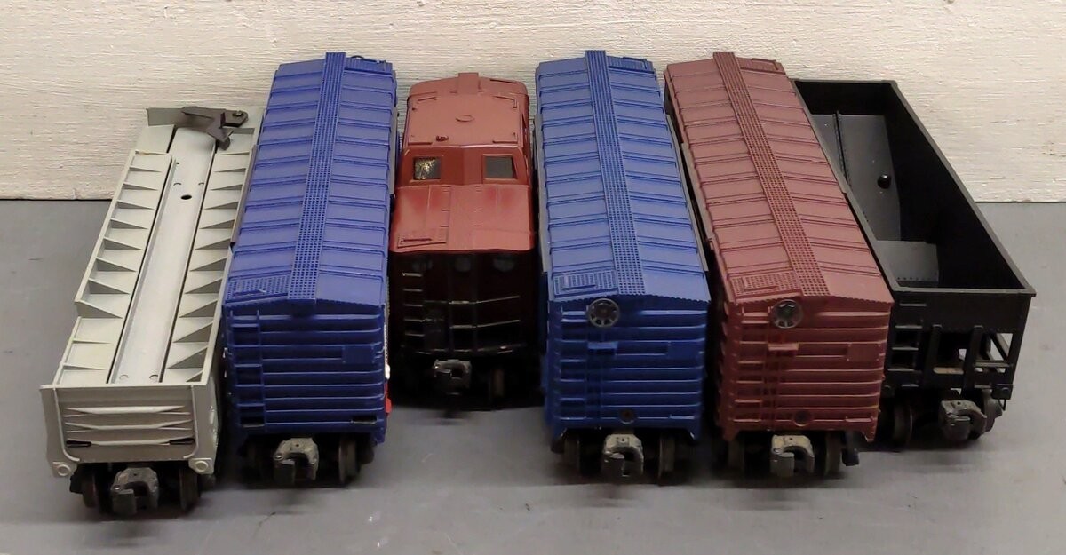 Assorted Vintage Lionel O Scale Freight Cars [6] #6464275 #536217 #3484 #25000