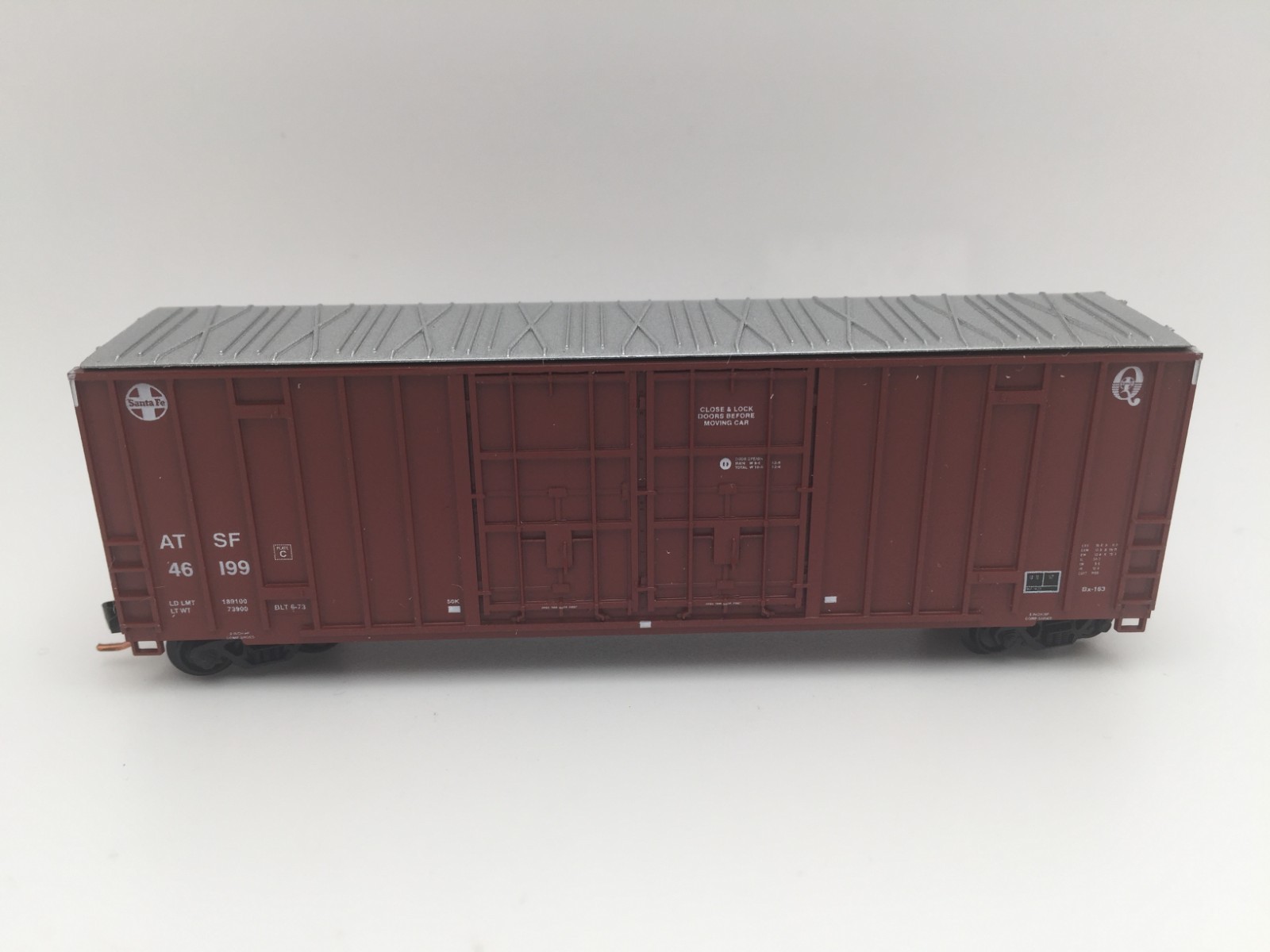 LBF N Scale 5562 ATSF/Tuscan Boxcar Road #46199