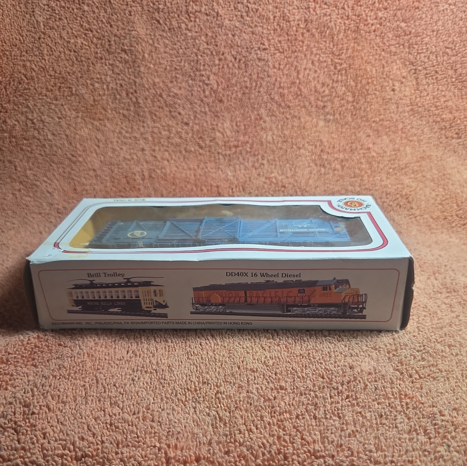 BACHMANN HO Scale Great Northern Stock Cattle Car 582033 Vintage