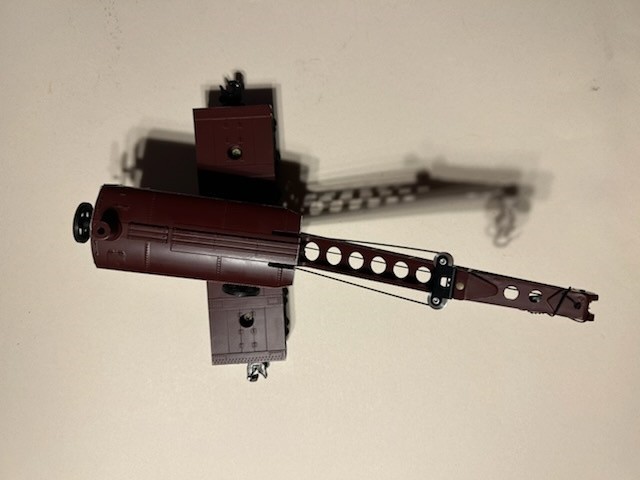 Lionel 6-6508 O Gauge Crane Car Canadian Pacific 6508 Operating Boom Train 81