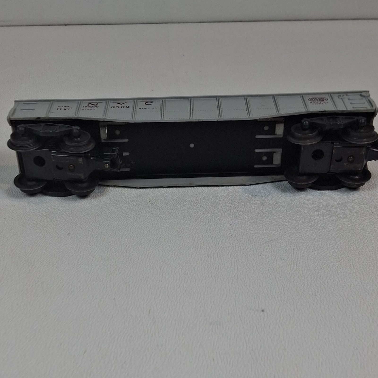 Lionel NYC Gondola Car 6562 O Gauge New York Central System Vintage 1950s Gray