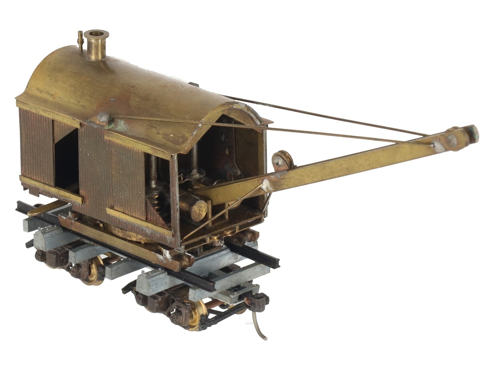 Model Engineering Works LL50 HO BRASS Crane – Unpainted