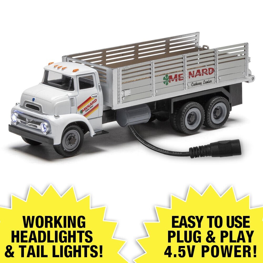 Menards 1:48 Scale Menards Cashways Lighted Stake Truck