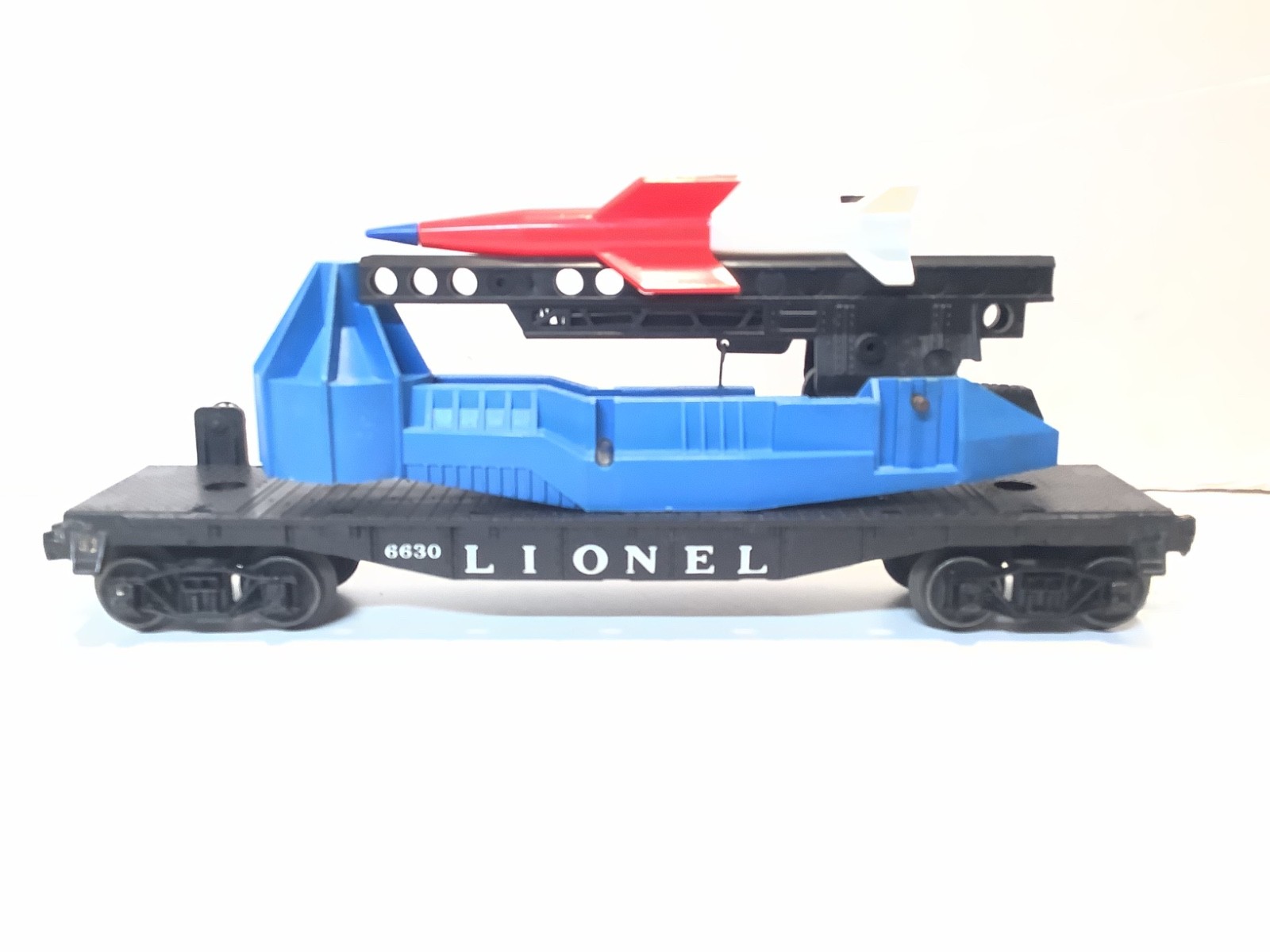 Lionel O-Gauge 6630 Missile Launching Car, 1961 Only