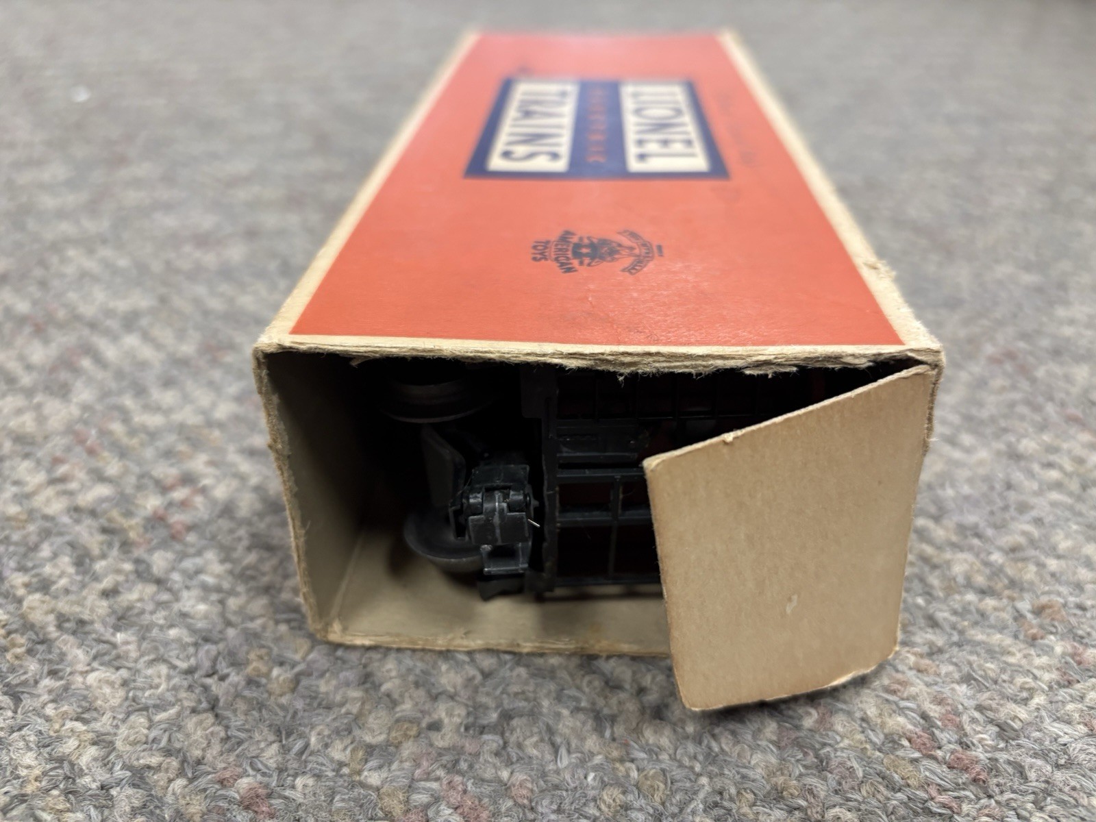+ Lionel Postwar O Gauge 6417 Pennsylvania N5c Porthole Caboose w/ Box