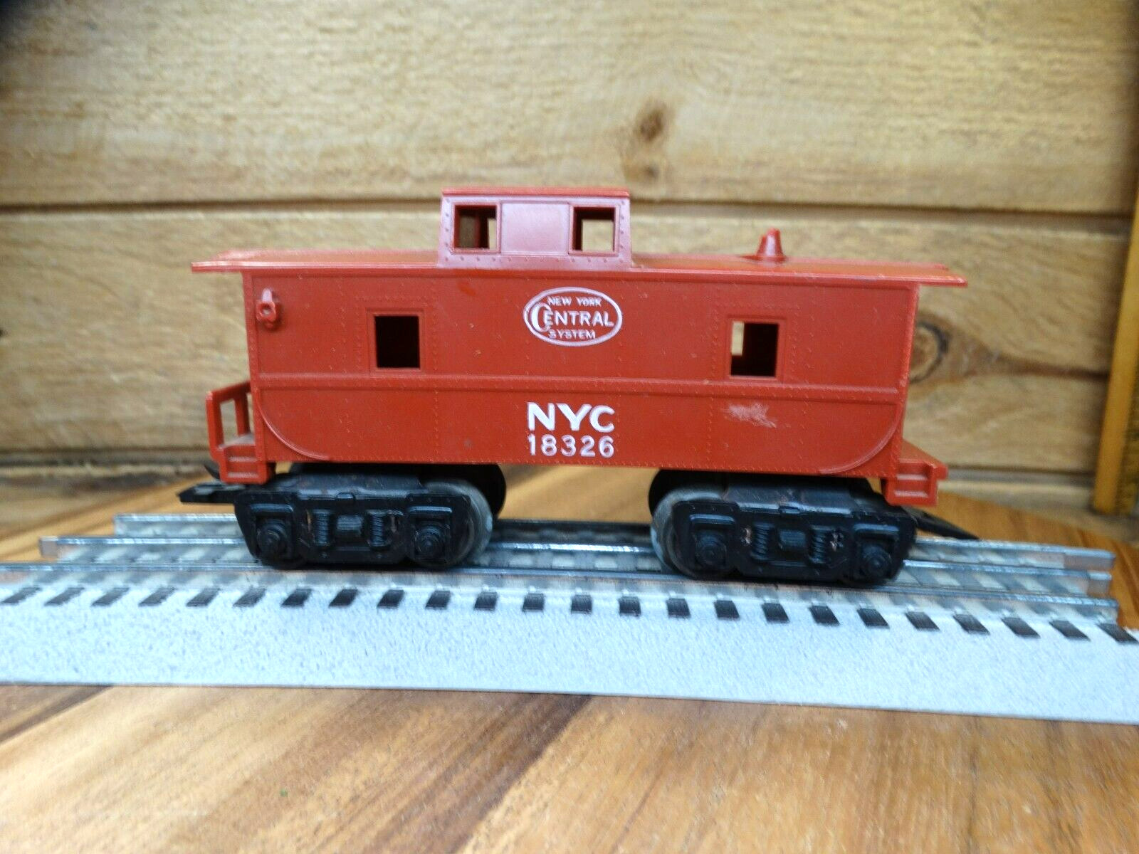 MARX 0/027 Tuscan Red NYC 8-Wheel Model Railroad Cupula Caboose