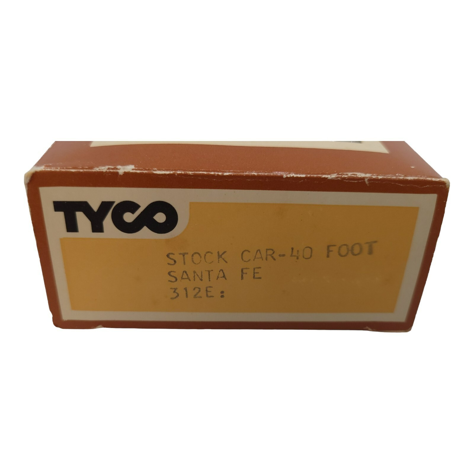 Tyco HO Scale Santa Fe 40′ Stock Car No. 312E Model Train