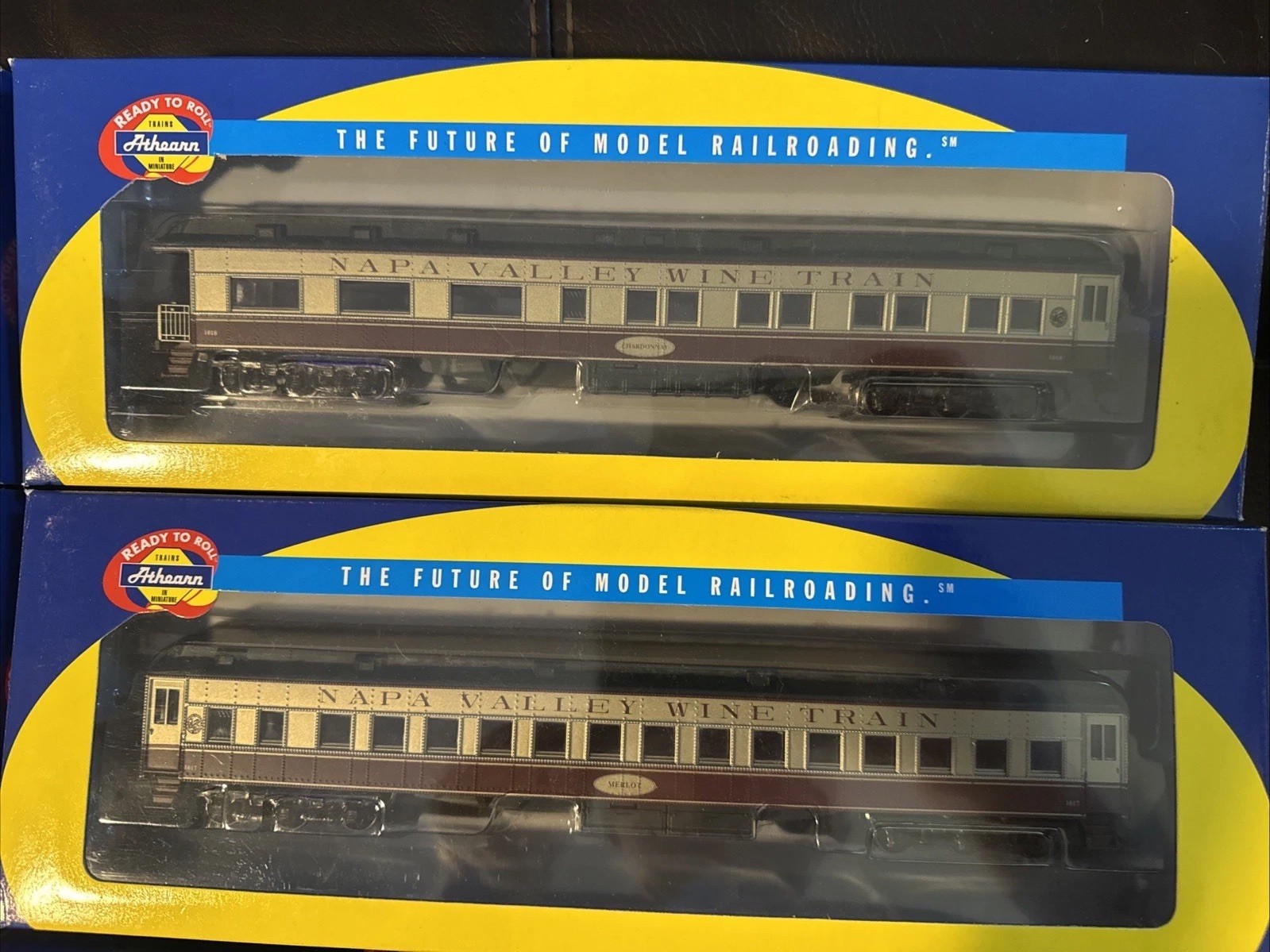 Athearn HO Napa Valley Wine Train 11 Pc Set F7A Cars 8500-8510 Extra 8508