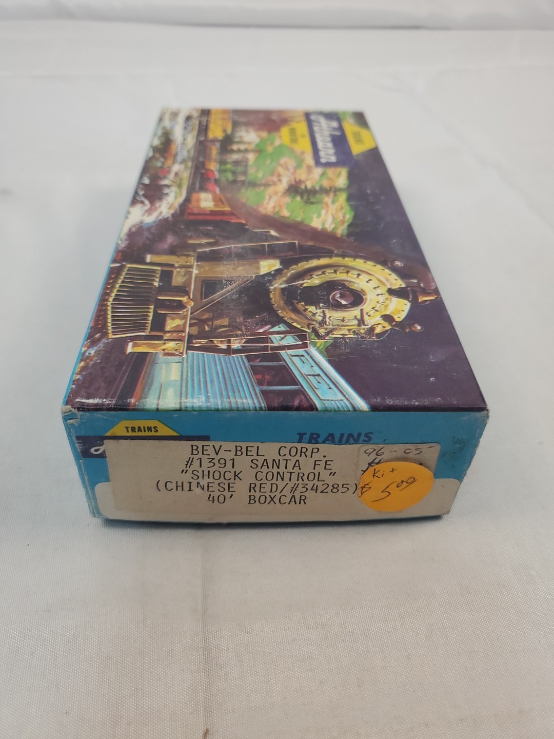 Ho Scale Athearn 1391 Santa Fe Shock Control 40′ Box Car ATSF 34285 Blue Box