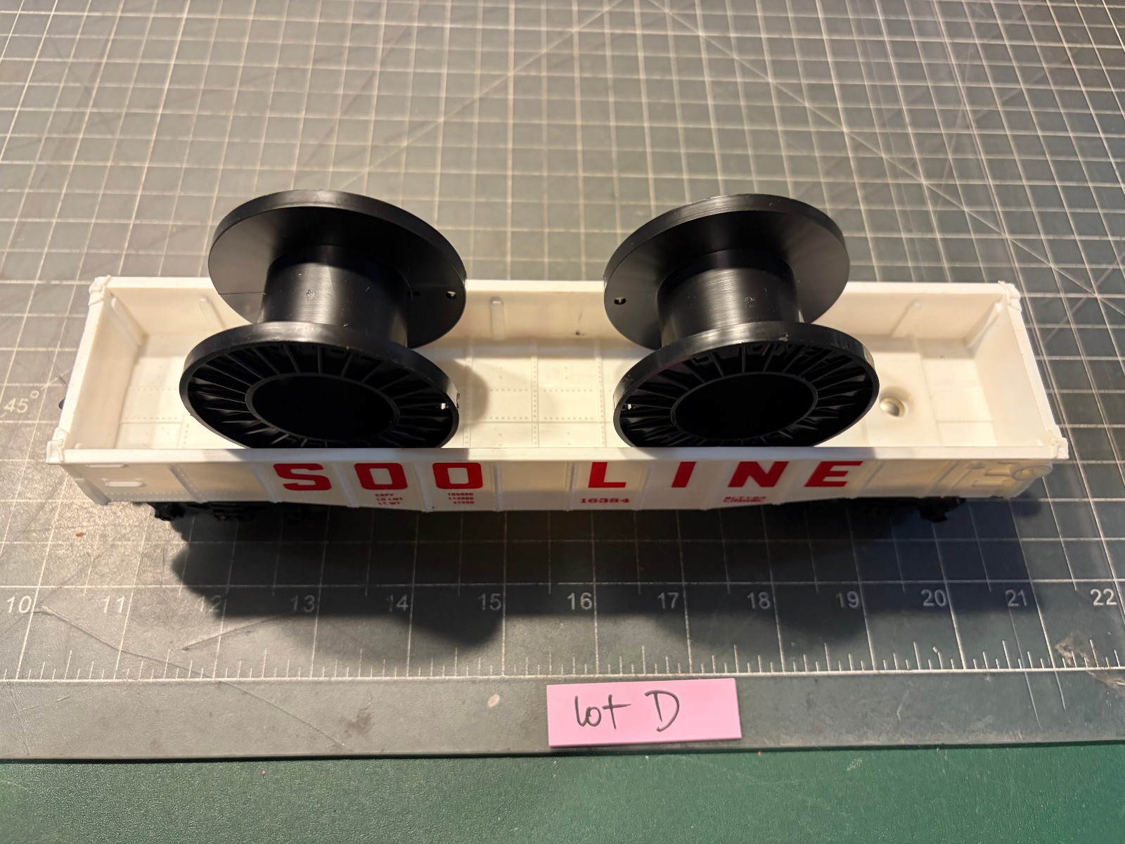 Lionel Train SOO LINE Gondola Car 16384 from NorthWest Express Set 6-11741 Lot D