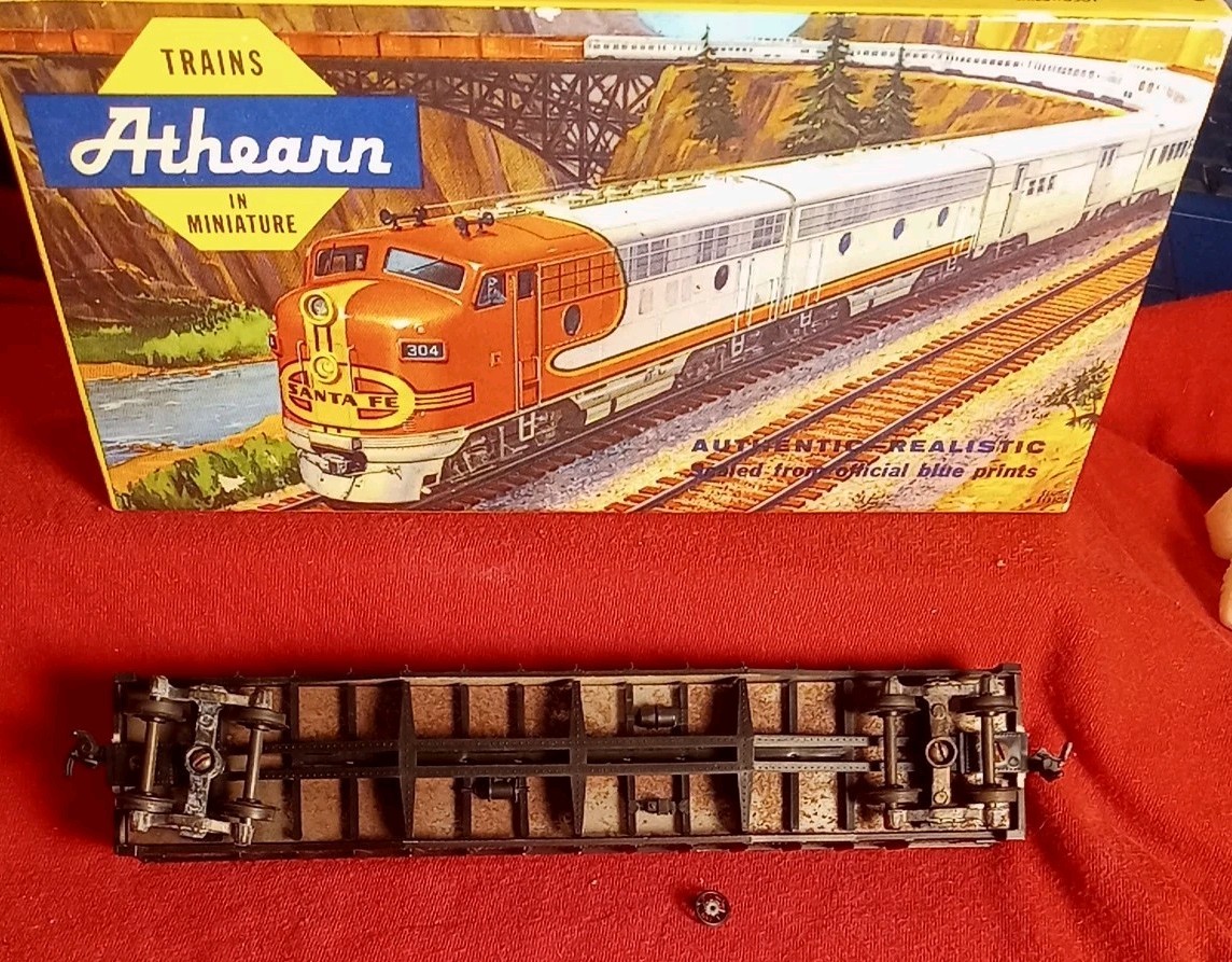 Erie Gondola Lionel L W/ Cannisters Athearn Kit 50′ Erie 14414 1993 Rarity Seald