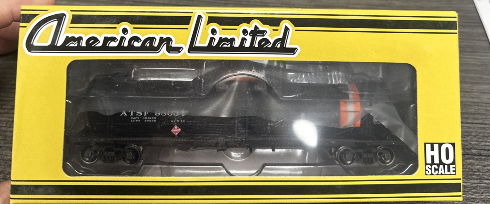 American Limited HO Scale ALM 1953 Original TK-O Tank Car ATSF #98034 NIB