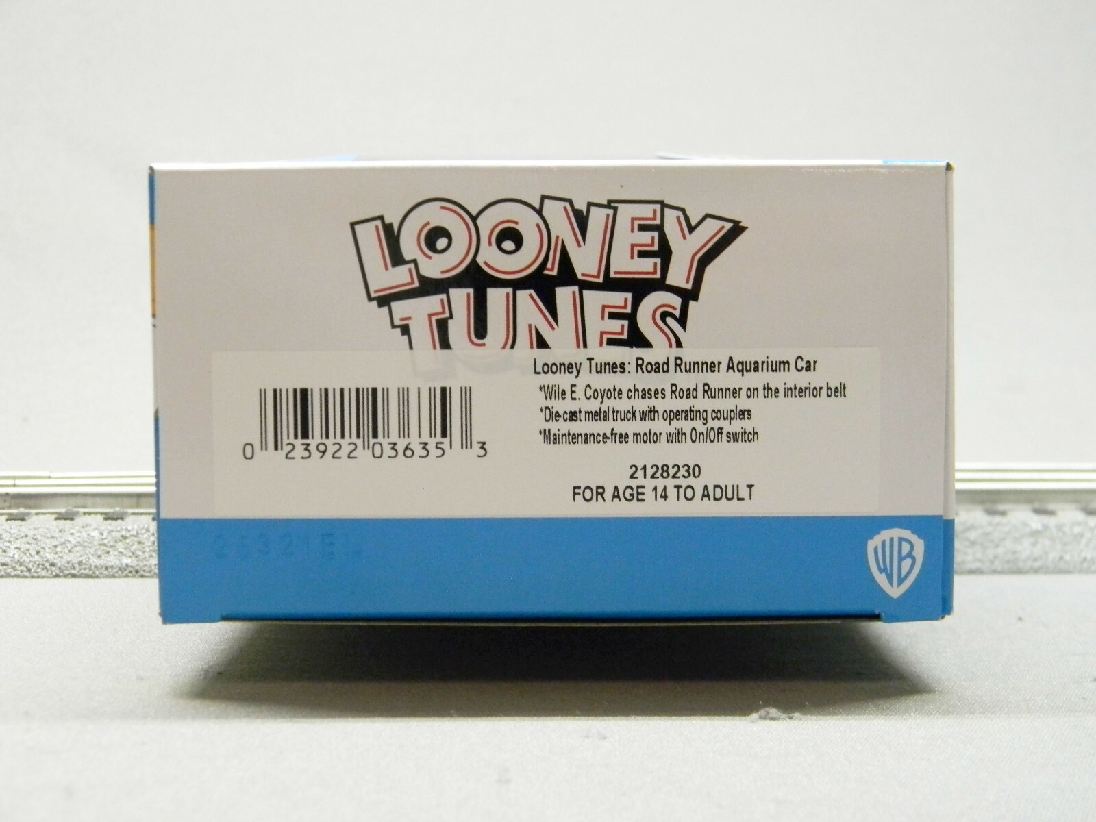 LIONEL LOONEY TUNES ROAD RUNNER AQUARIUM CAR O GAUGE railroad train 2128230 NEW