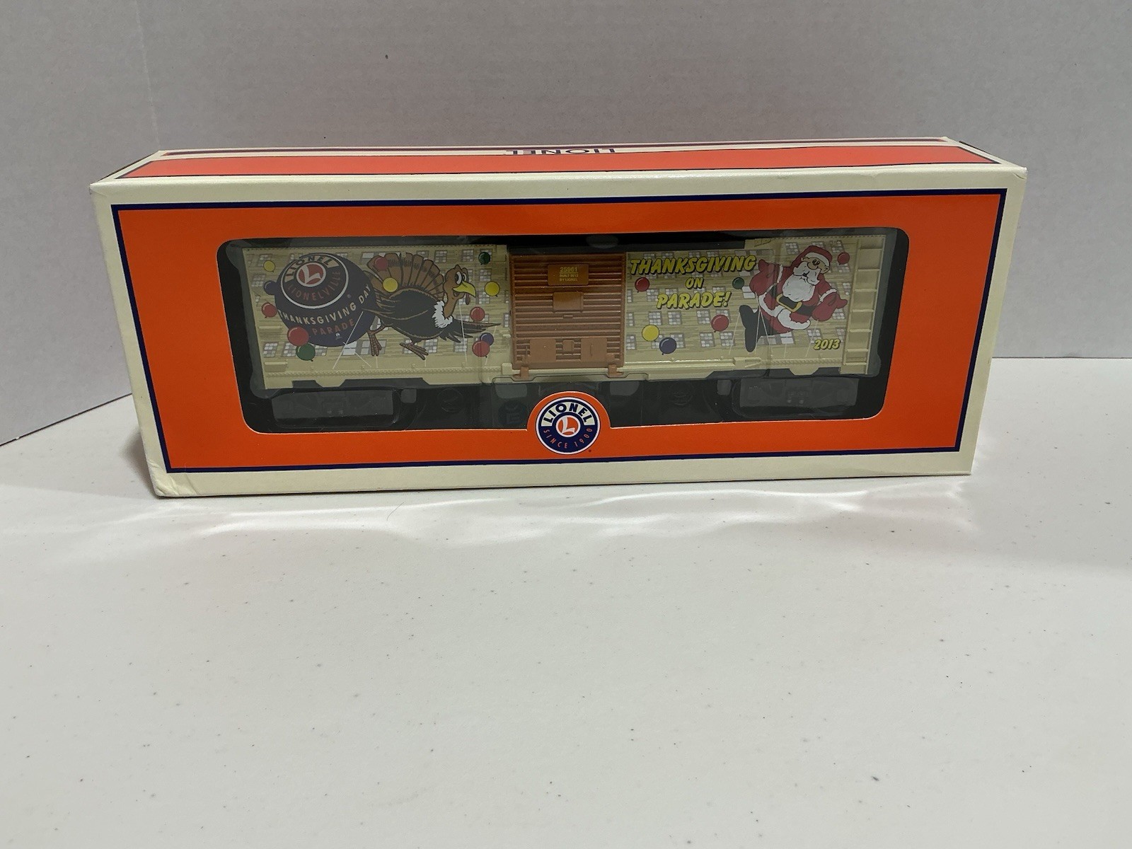 Lionel 25961 Thanks Giving Holiday “2013” boxcar Thanksgiving BRAND NEW 3.1.2