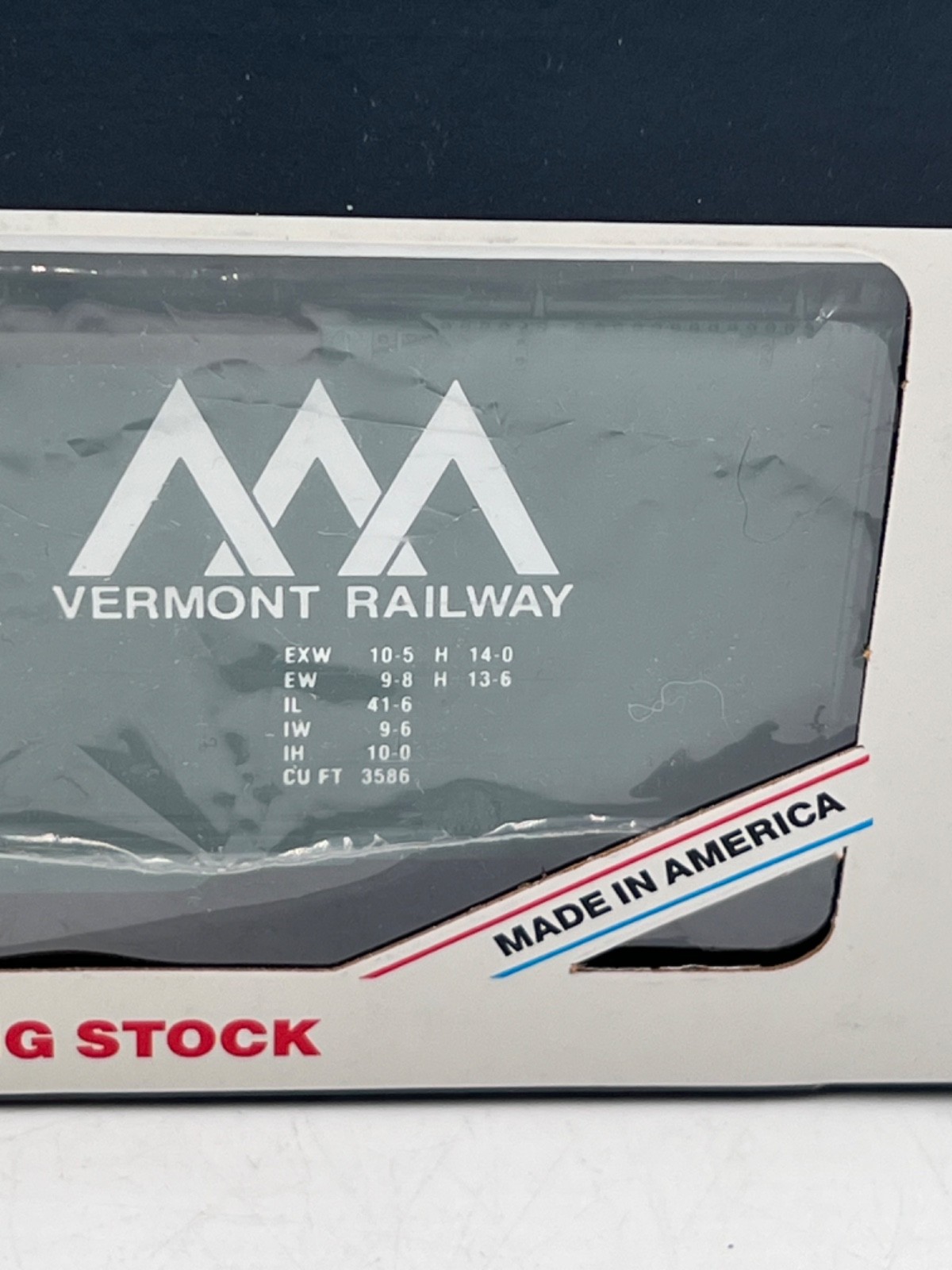Lionel 6-19211 Vermont Railway Box Car O O27 Gauge New in Original Box USA