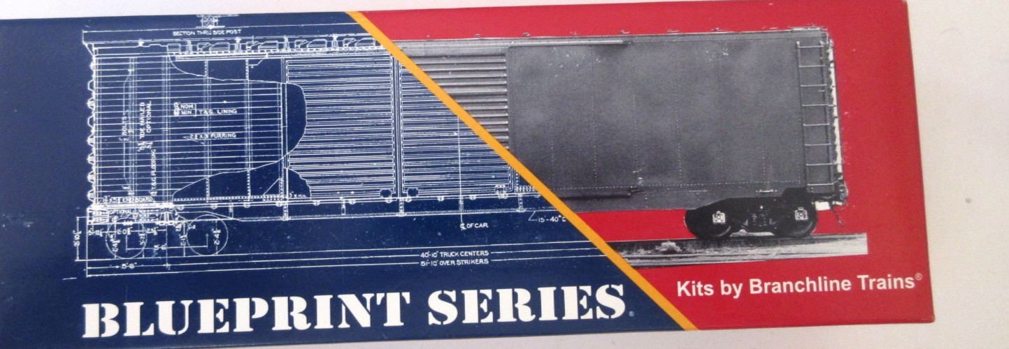 HO SCALE BRANCHLINE BLUEPRINT 170050′ PLUG DOOR BOXCAR STANDARD