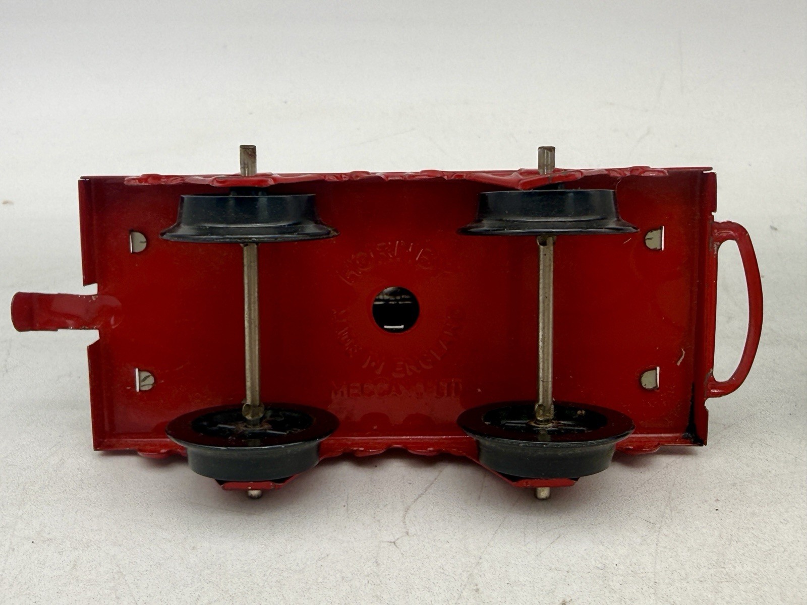 6 Hornby Trains Vintage Original O gauge Freight Cars W/ 1 Orig Box