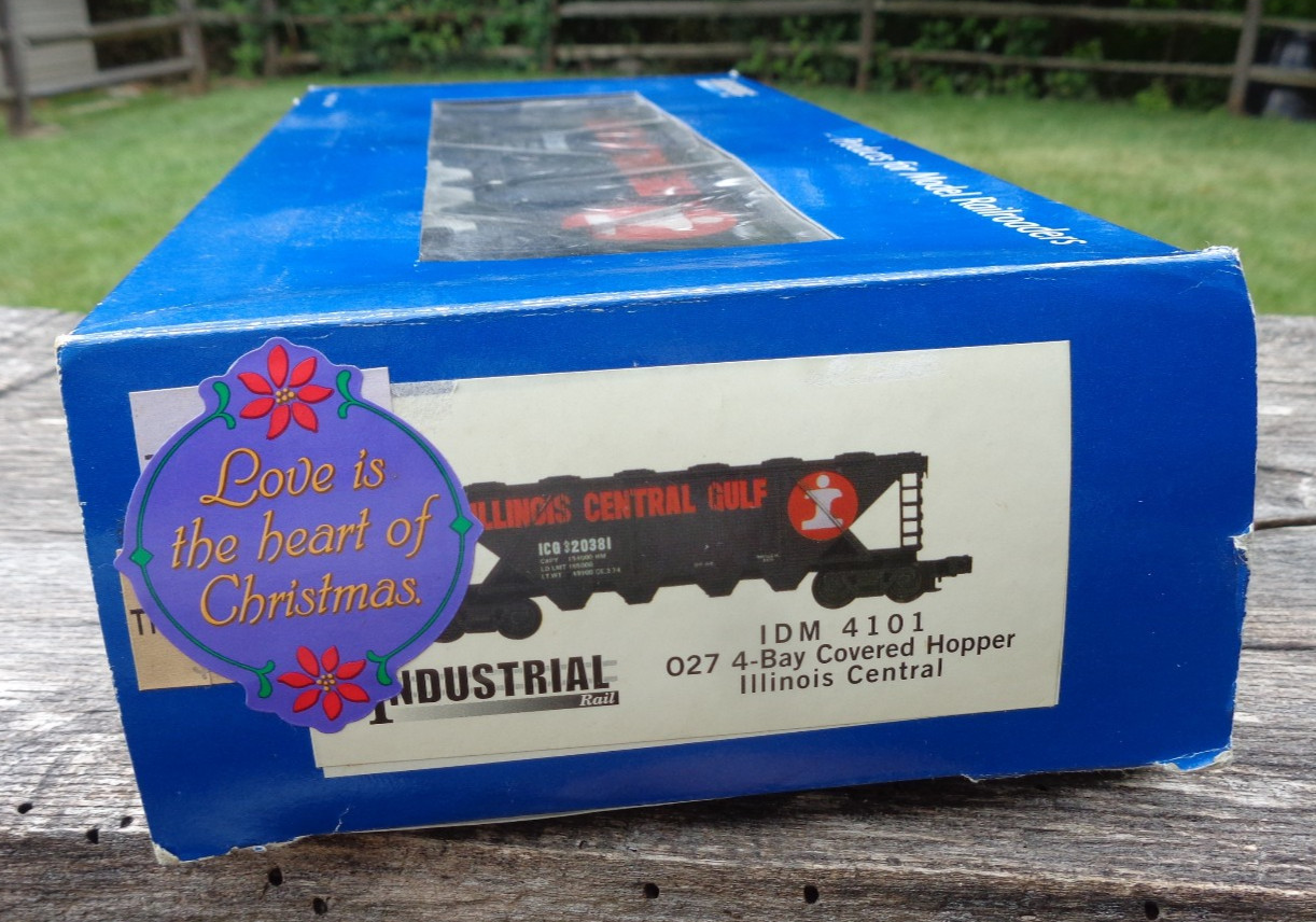 Industrial Rail 027 Scale Rolling Stock Illinois Central Gulf Hopper Car