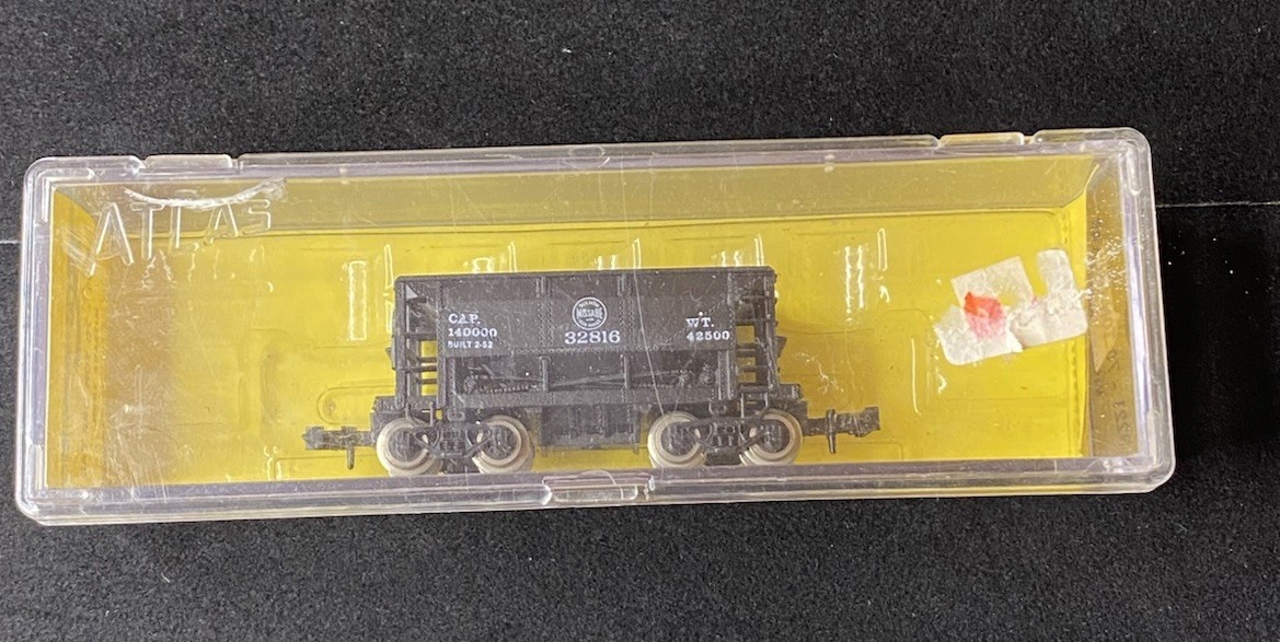 Atlas N Scale 3221 Missabe 70 Ton Iron Ore Car 32816 Free Shipping