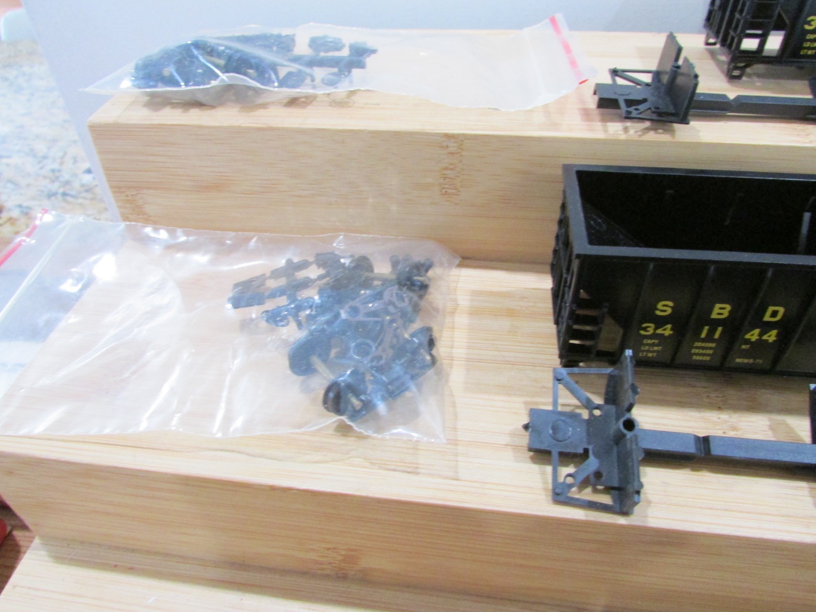 HO Scale McKean Models 12Panel Hopper Seaboard System Lot#6313