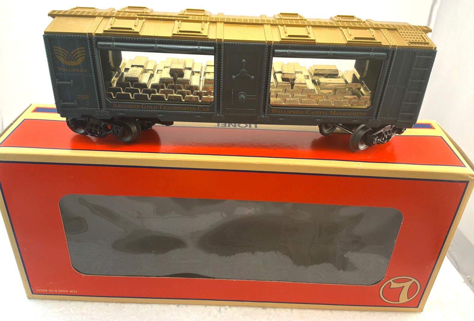 Lionel Well Spring Mint Car 6-19667 NIB O Gauge 1:48 Scale ‘Show Me the Money’!