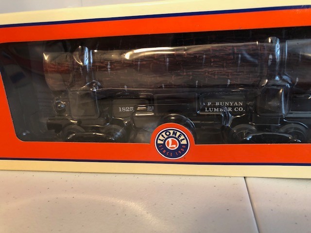 Lionel Vintage P.Bunyan Lumber Skeleton Car 6-27835 (BNiB)