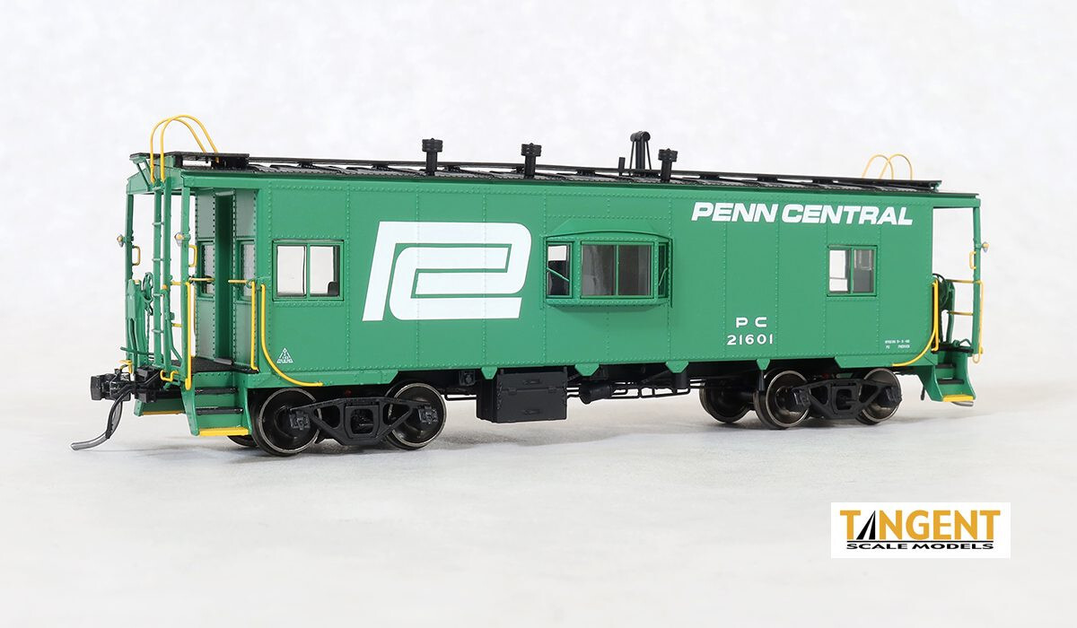 Tangent Scale Models Penn Central St Louis Car N7a Bay Window Caboose 60124 HO