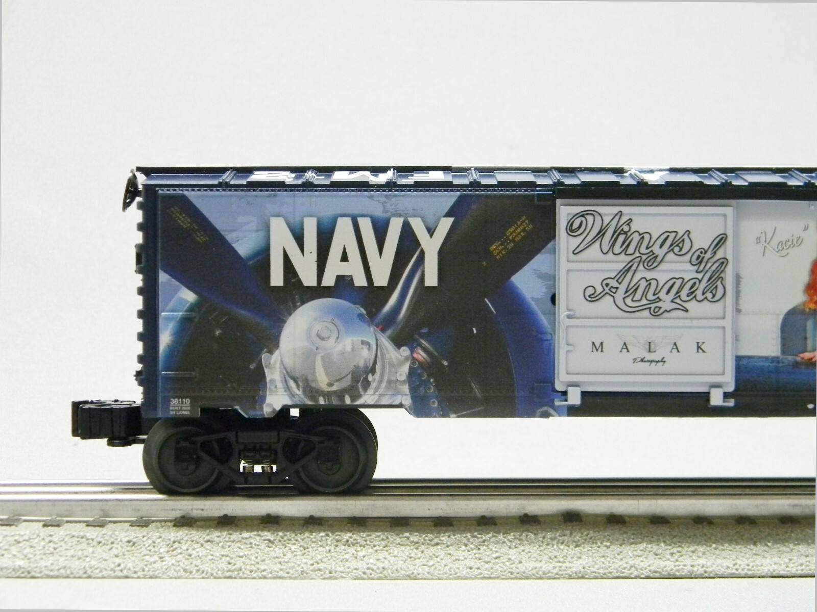 LIONEL WINGS OF ANGELS KACIE MUSA BOXCAR O GAUGE railroad freight 2138110 NEW