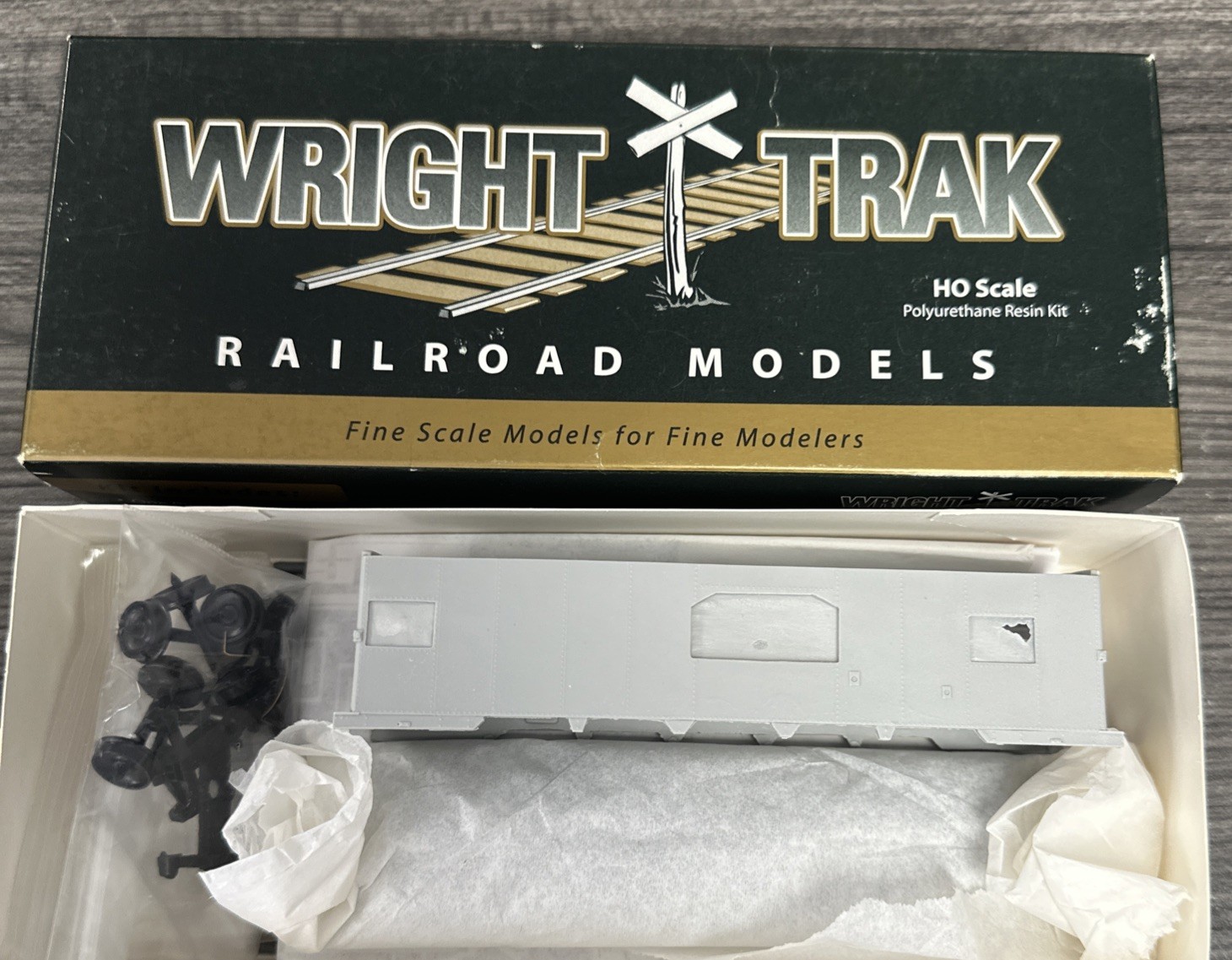 Wright Trak HO Kit #NYC-01WD Steel Bay Window Caboose New York Central Lot 782