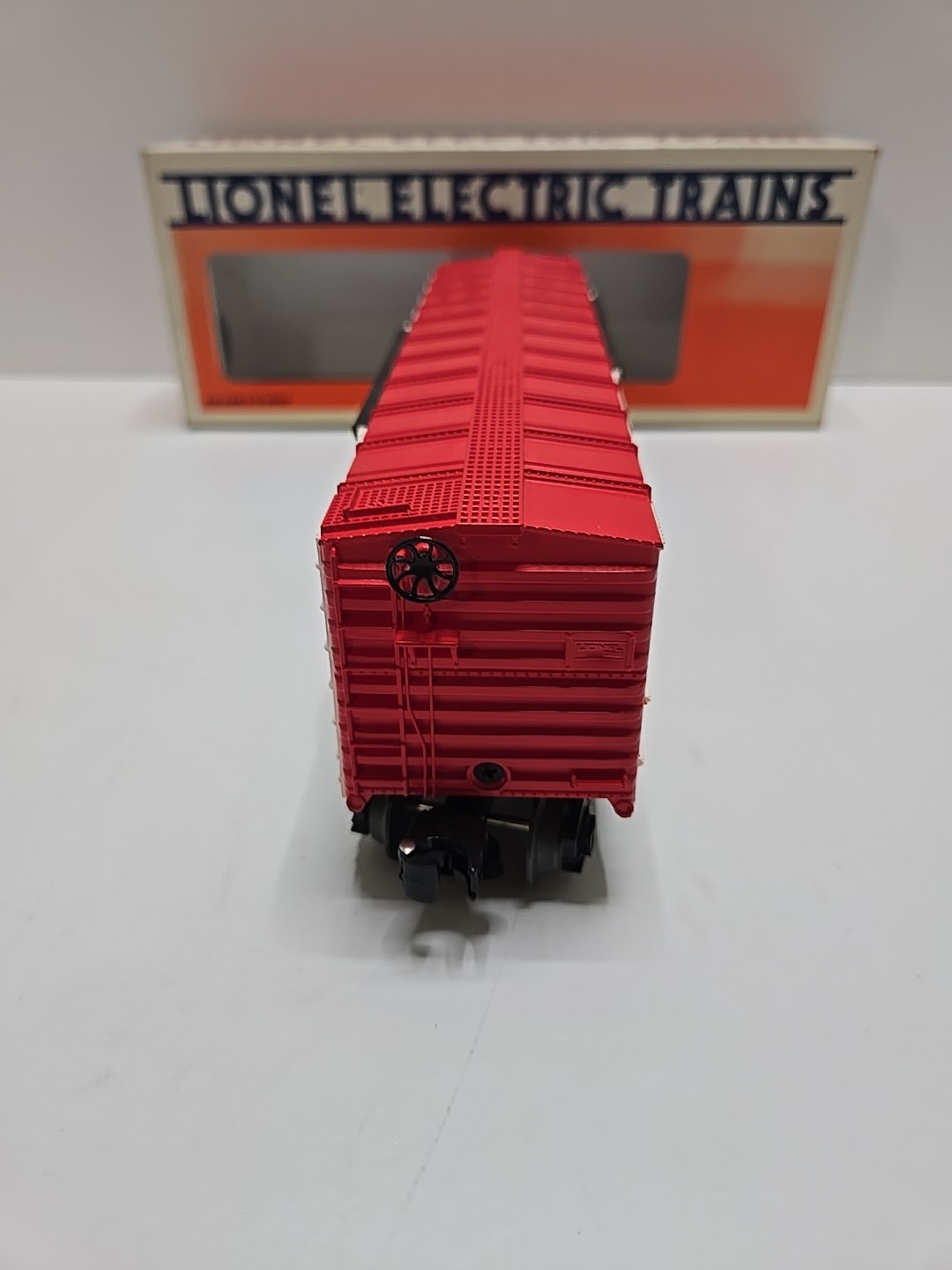 LIONEL 6-19908 CHRISTMAS BOX CAR 1989 SEASONS GREATINGS NEW IN ORIG BOX