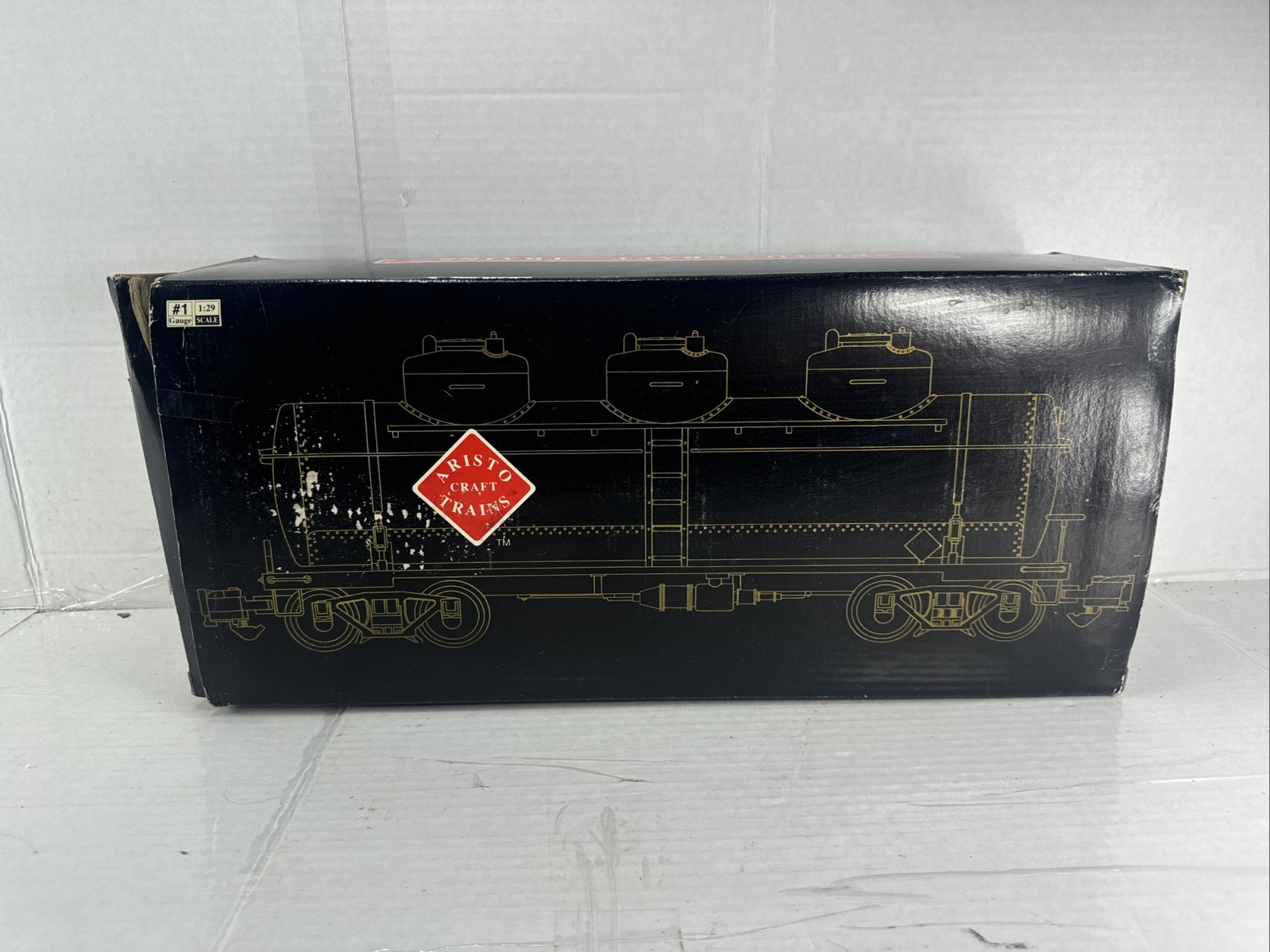 Aristocraft G Scale triple Dan Southern Pacific tank car for Train Set Layout