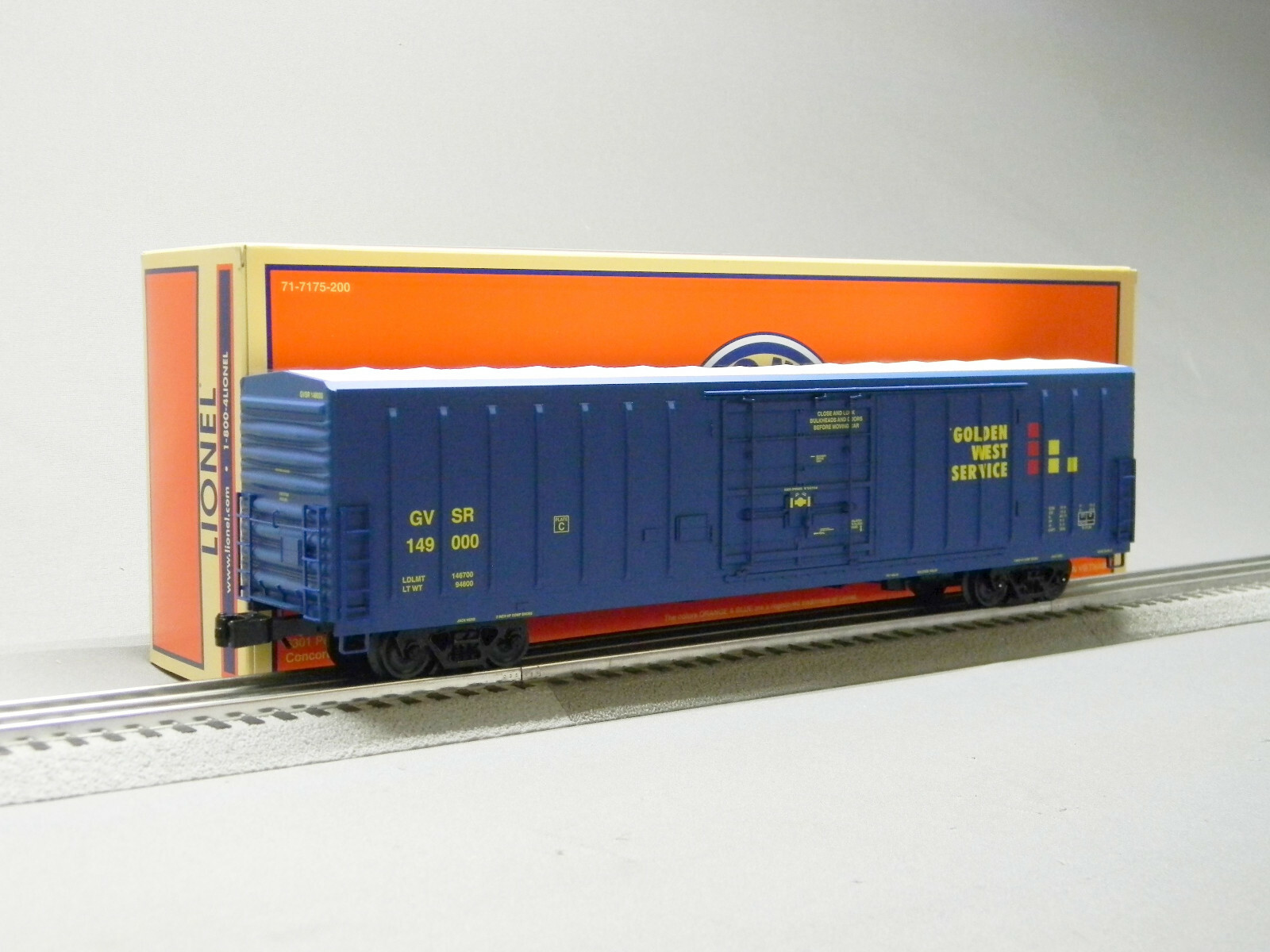 LIONEL GOLDEN WEST BEER CAR #149000 O GAUGE gvsr reefer refrigerator 2126451 NEW