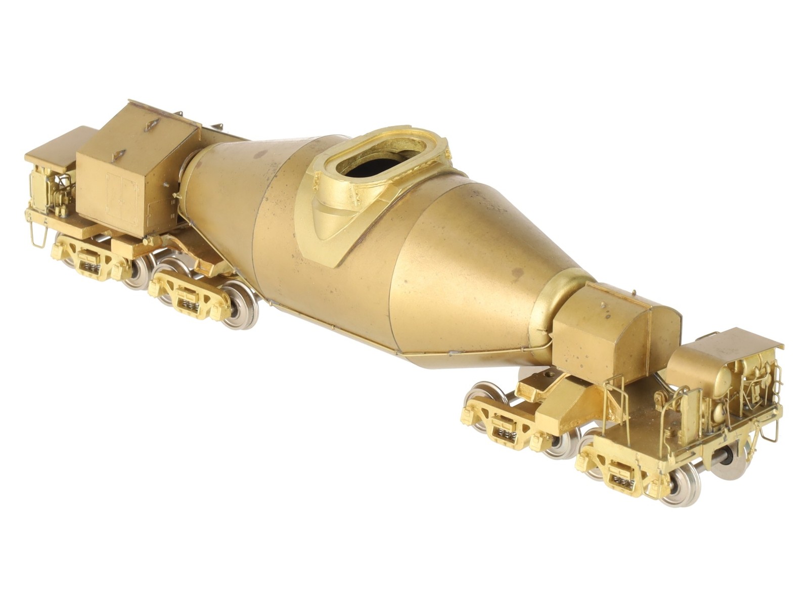 Oriental Limited HO Scale BRASS 200 Ton Hot Metal Car (Unpainted) EX/Box